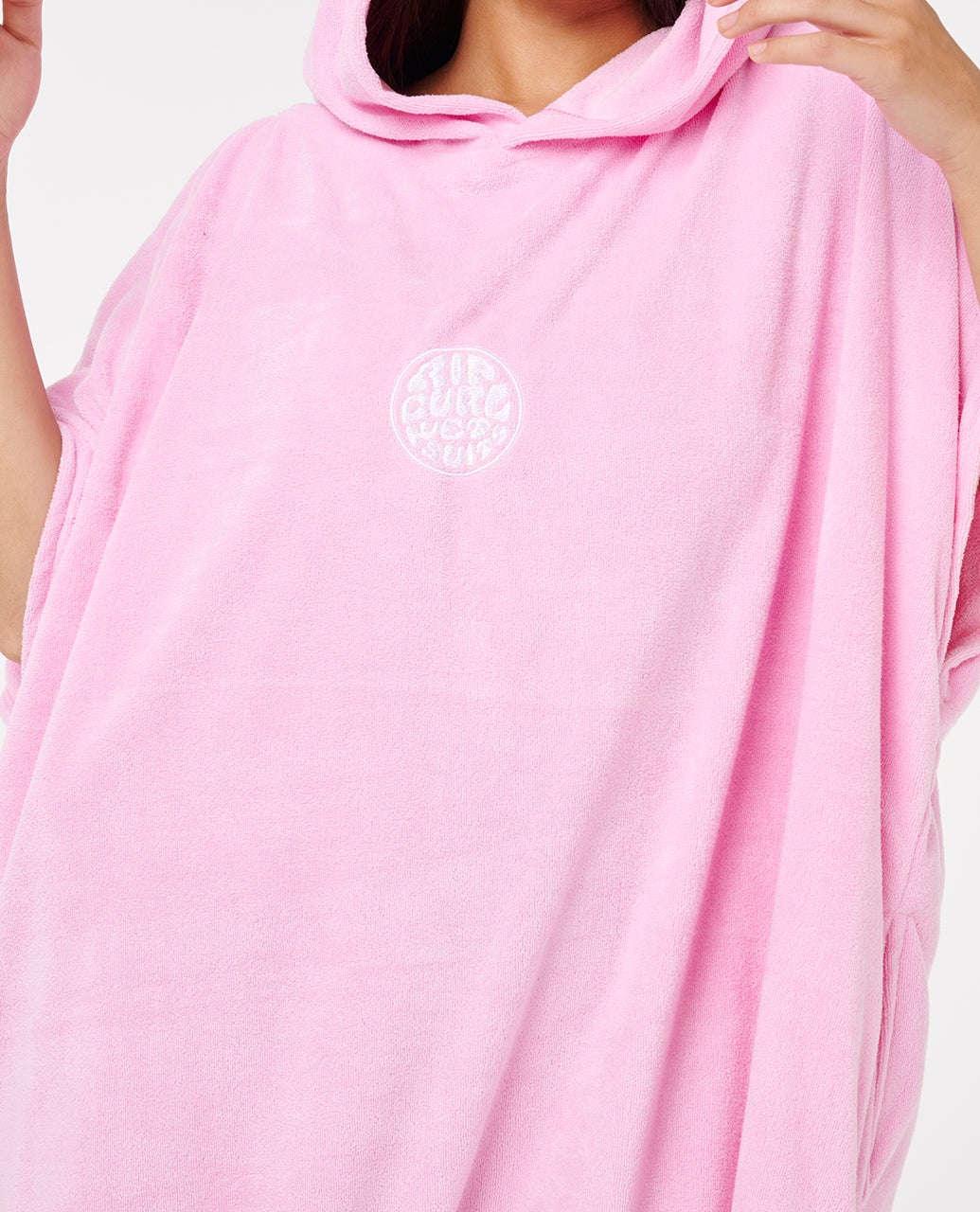 Classic Surf Hooded Towel Pink - Image 5