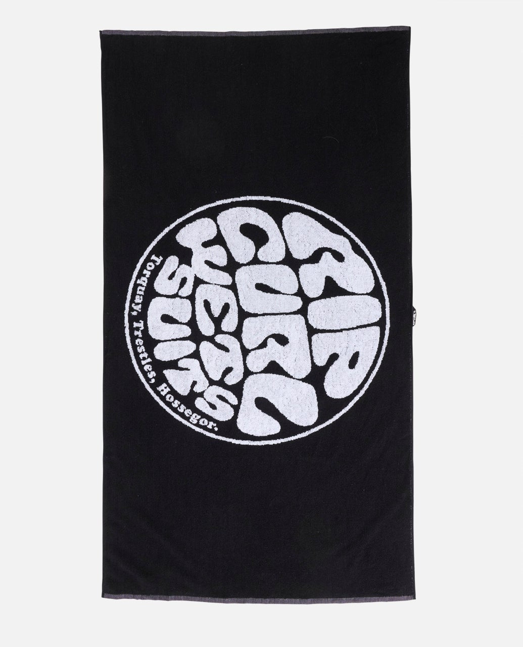Logos Towel Black - Image 1