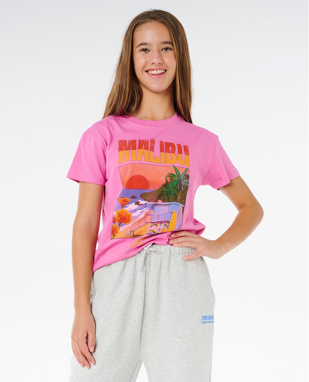 Surf Puff Wide Leg T Pant - Kids