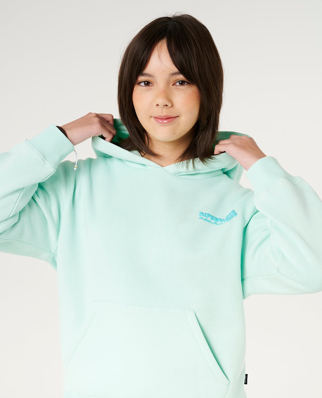Hibiscus Heat Logo Hood - Kids