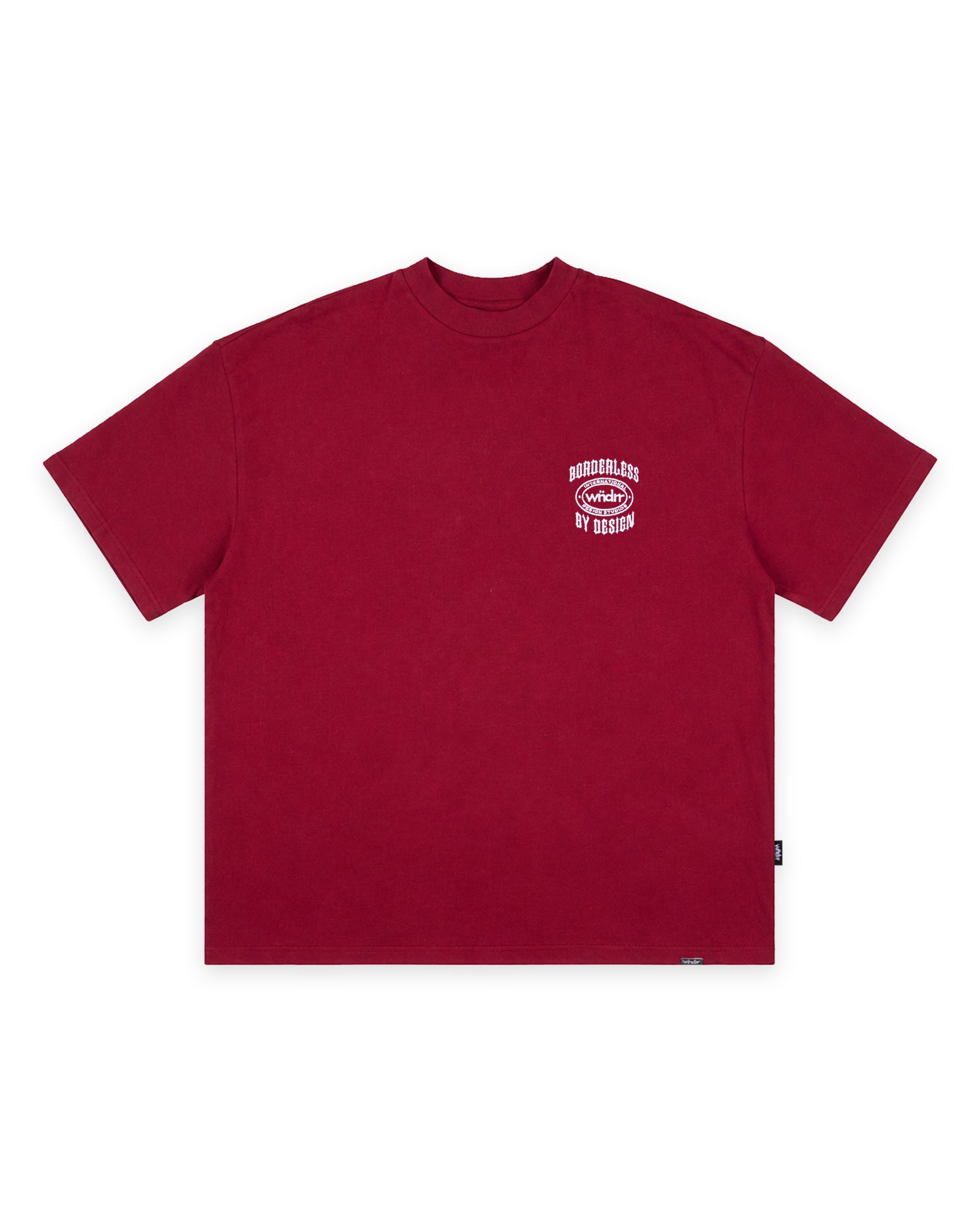 Rzn Heavy Weight Tee Blood Red - Image 3