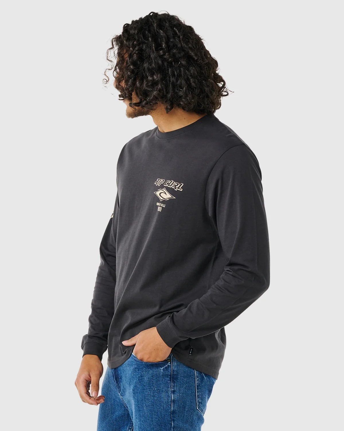 Fade Out Icon Long Sleeve Tee