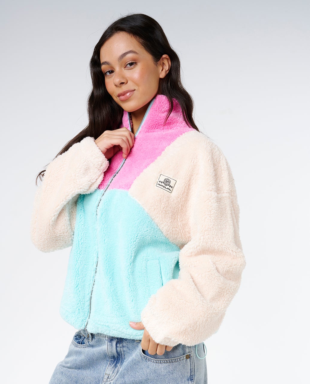 Block Party Ii Zip Through Polar Fleece