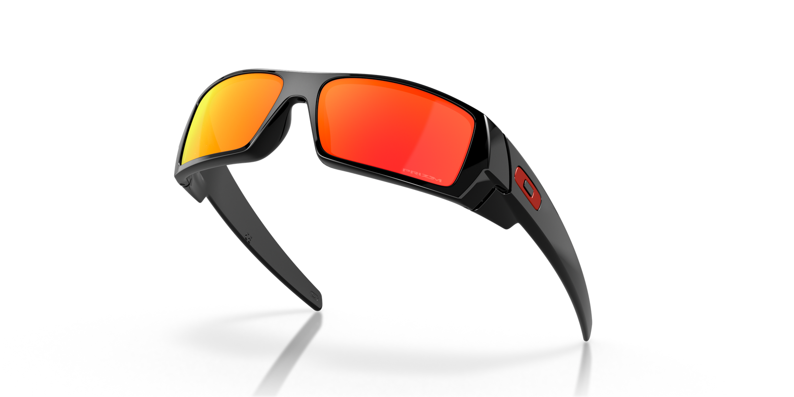 Gascan Sunglasses Polished Black - Prizm Ruby Lens