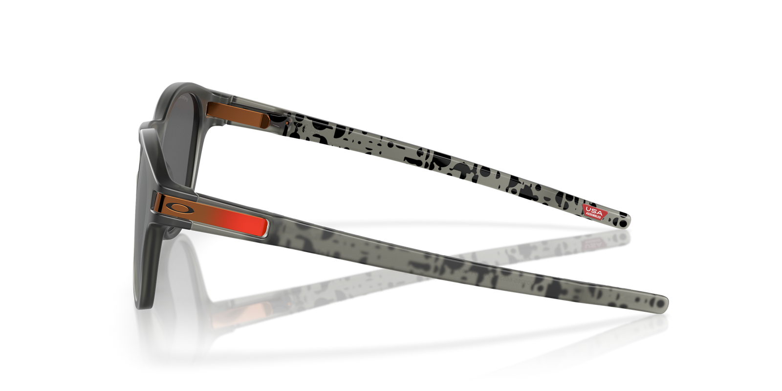 Latch Community Collection Sunglasses Matte Grey Smoke - Prizm Black Lens