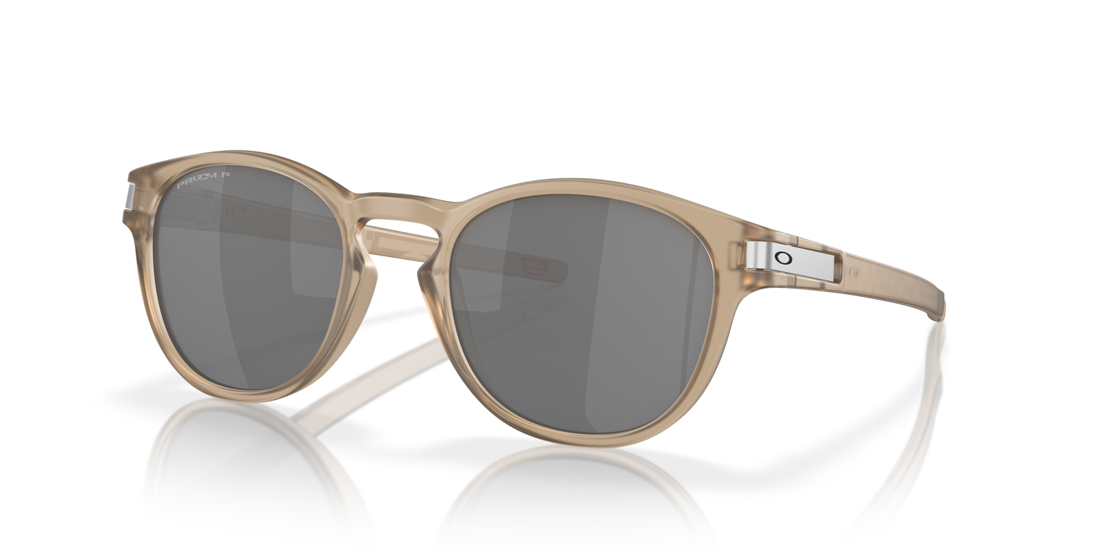 Latch Introspect Collection Sunglasses Matte Sepia - Prizm Black Polarized Lens