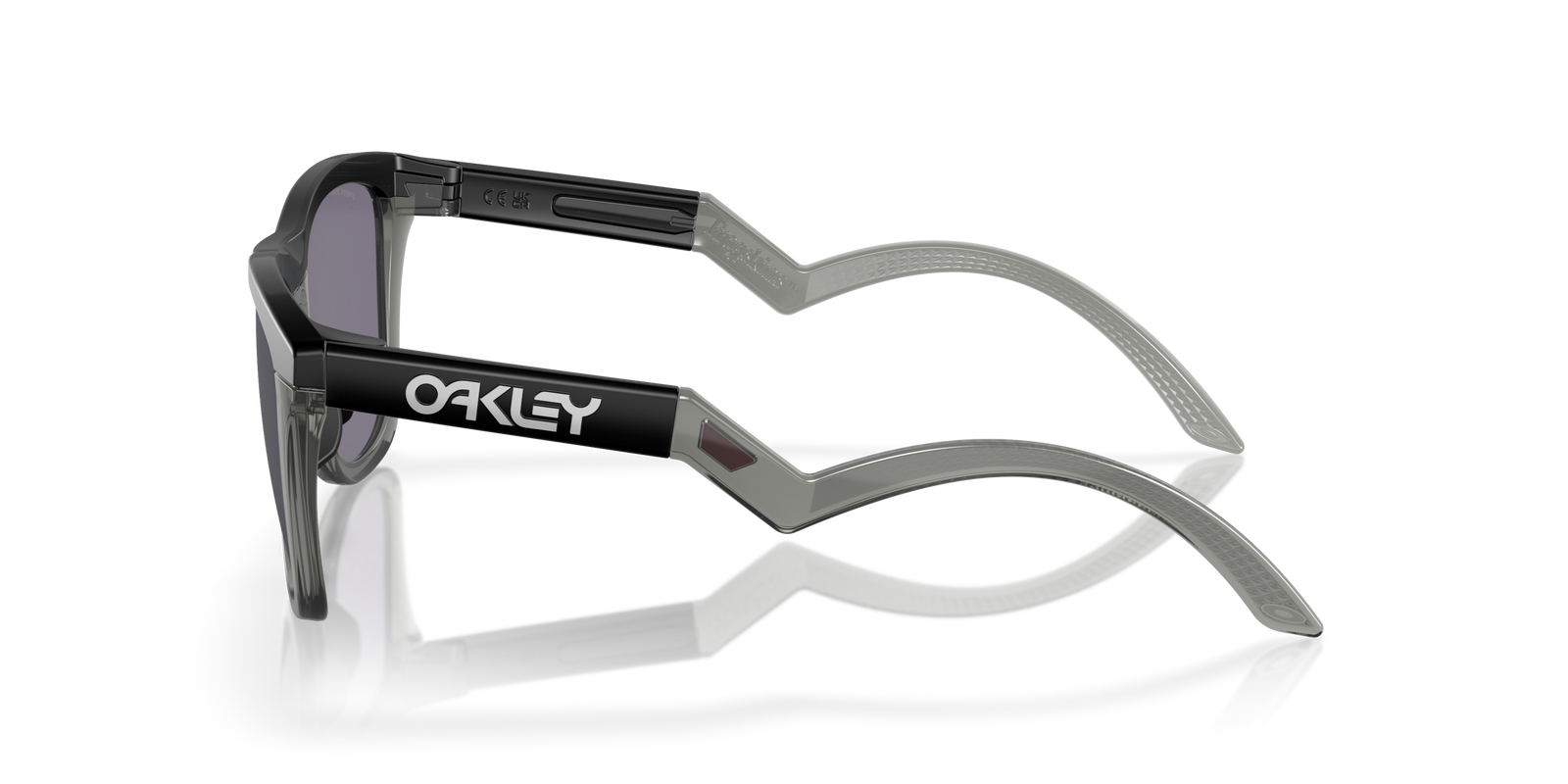 Frogskins Hybrid Sunglasses Matte Black - Prizm Grey Lens