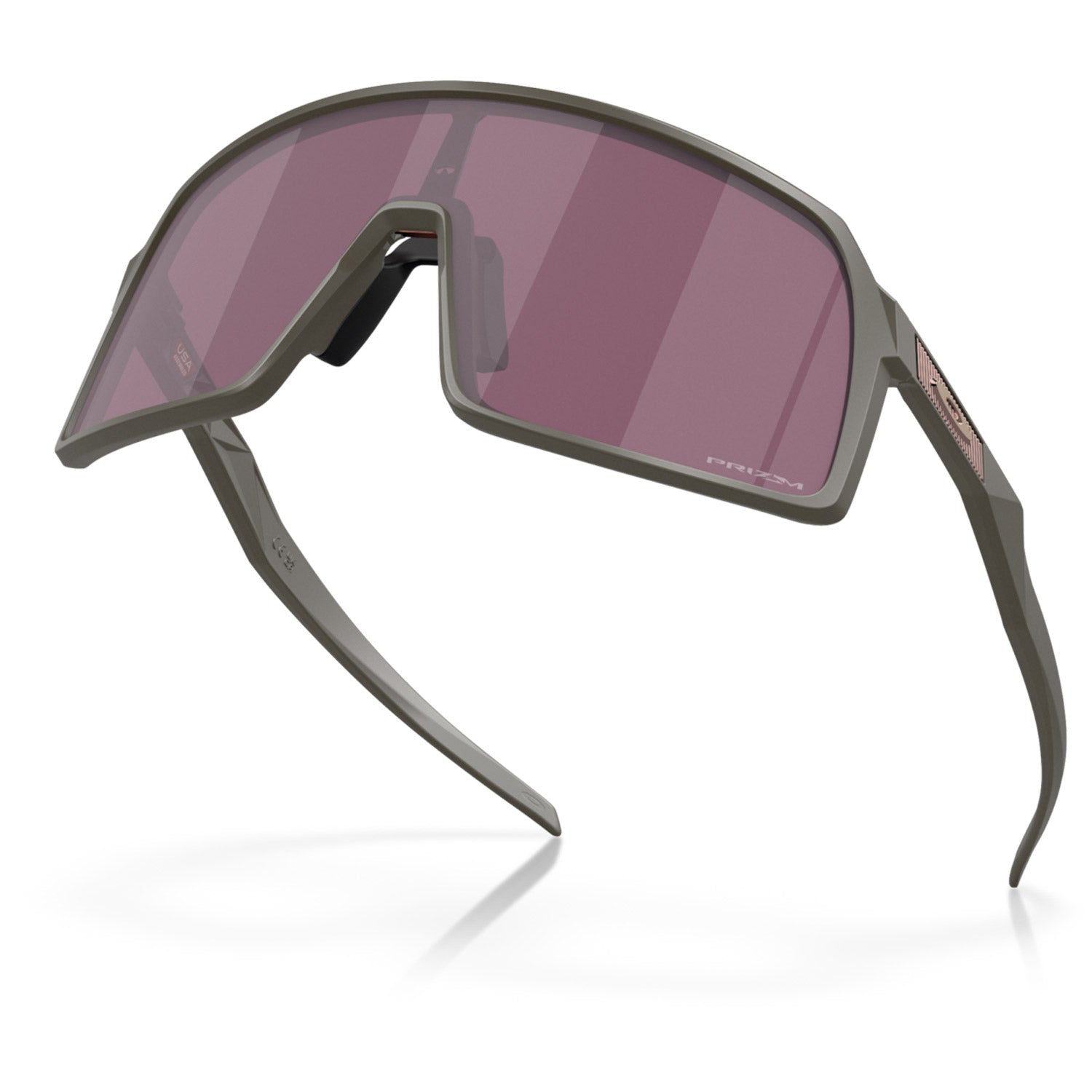 Sutro Sunglasses Matte Olive - Prizm Road Black Lens