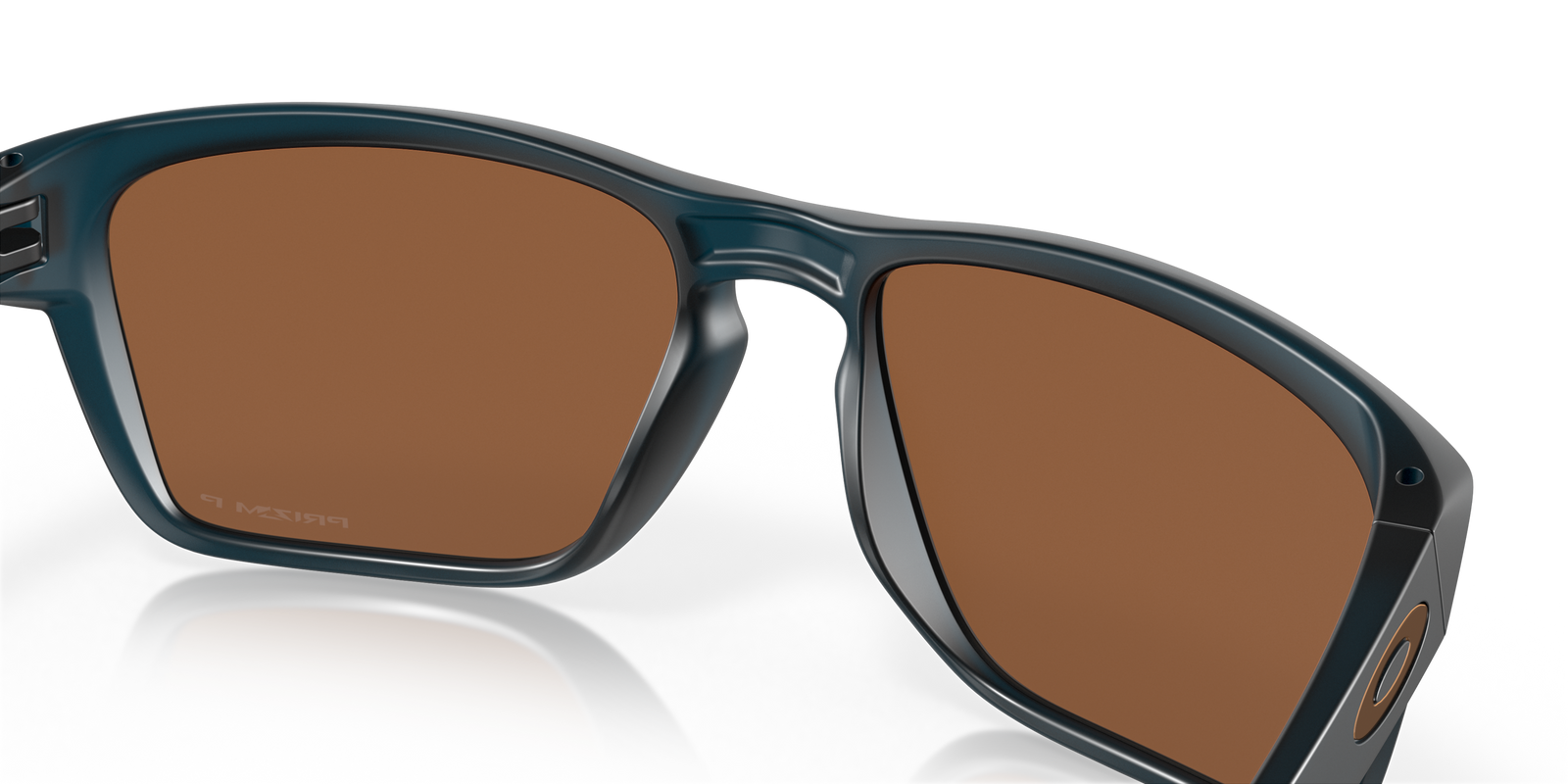 Sylas Sunglasses Matte Transparent Poseidon - Prizm Tungsten Polarized Lens