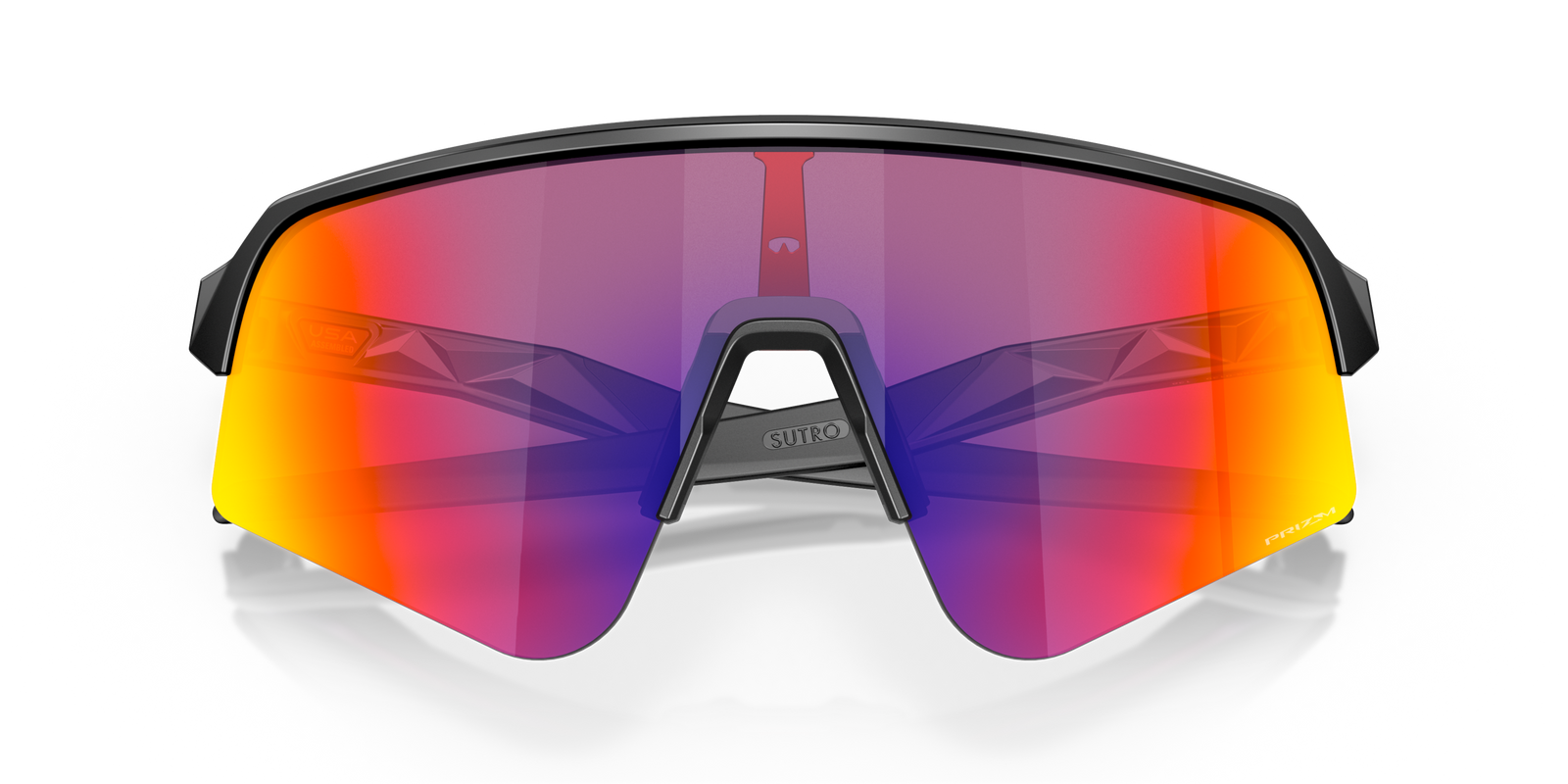 Sutro Lite Sweep Sunglasses Matte Black - Prizm Road Lens