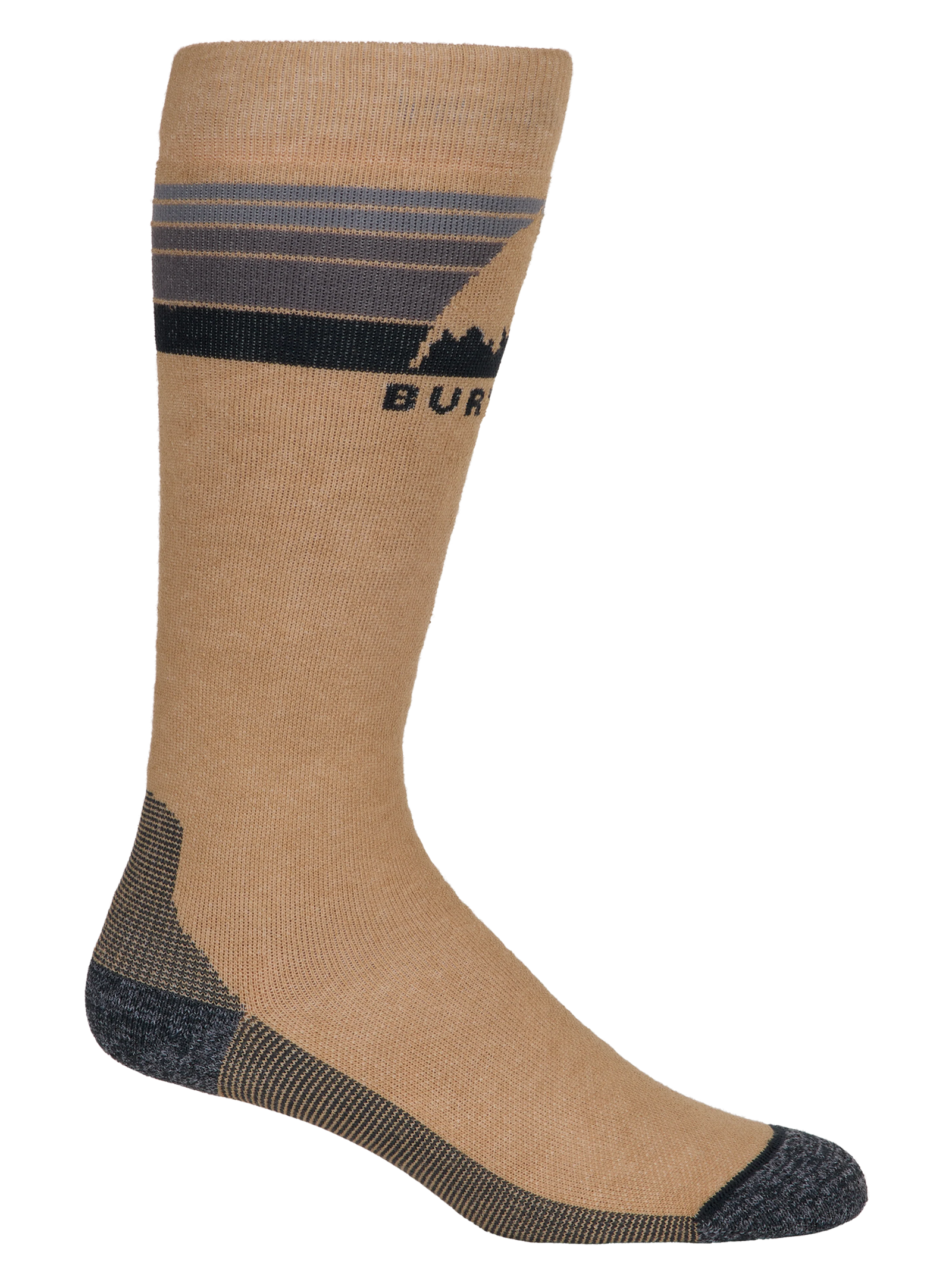 Womens Emblem Midweight Socks Summit Taupe - Image 1