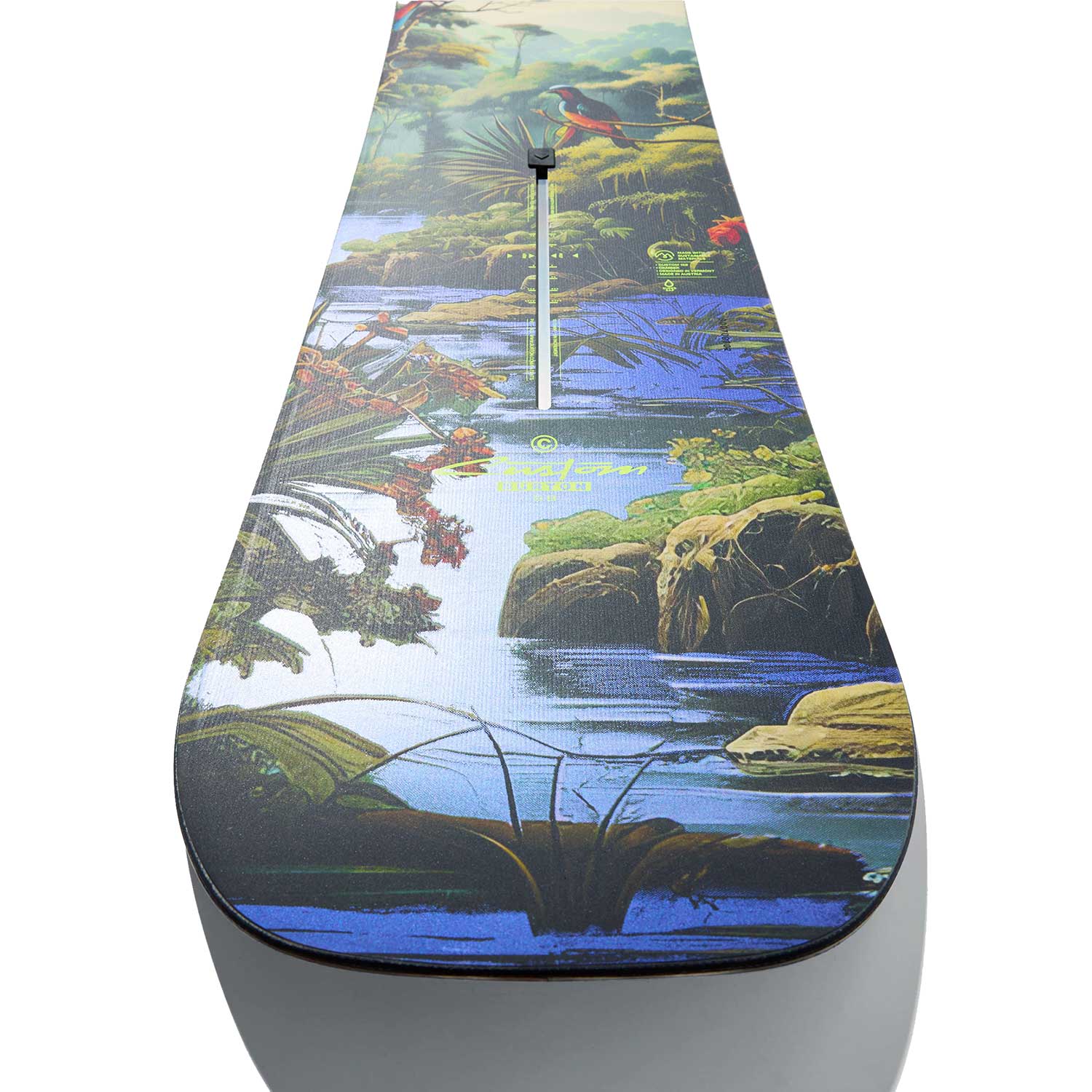 Custom Jungle Flying V Snowboard