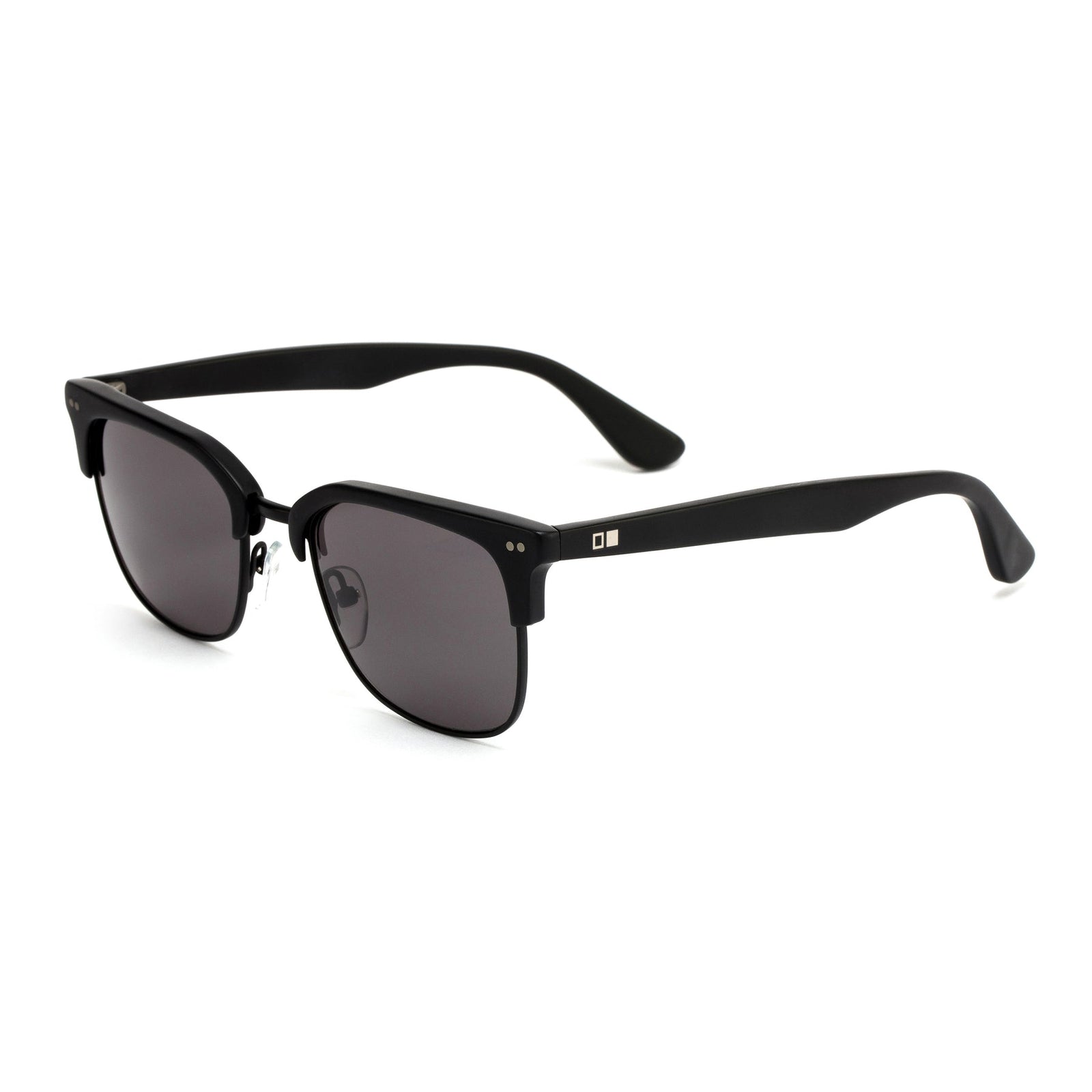 100 CLUB - Matte Black - Matte Black / Grey