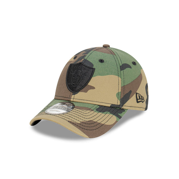 9FORTY Las Vegas Raiders Camo Adjustable Cap