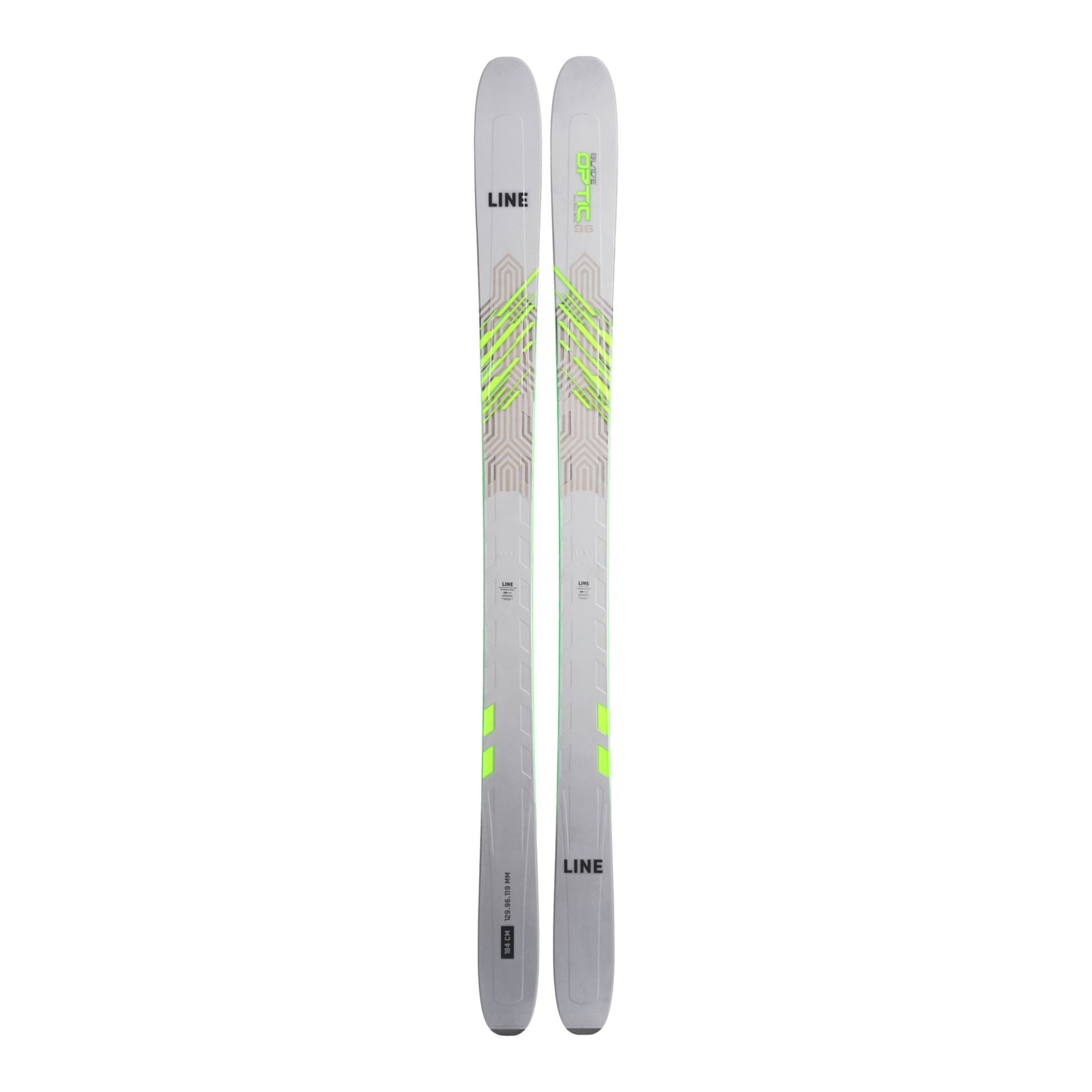 Mens Blade Optic 96 Skis - Image 1