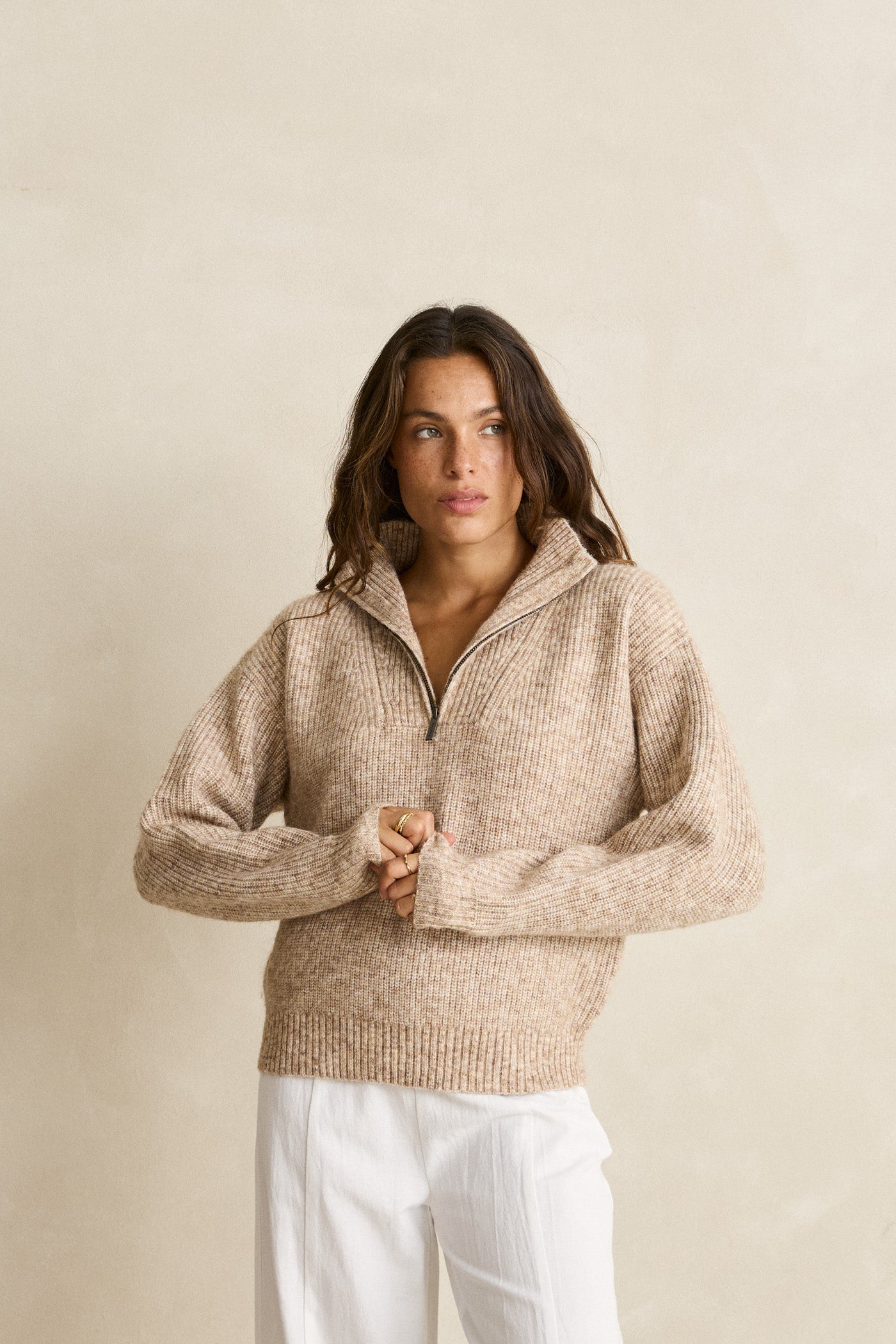 QUINCY ZIP KNIT - Image 1