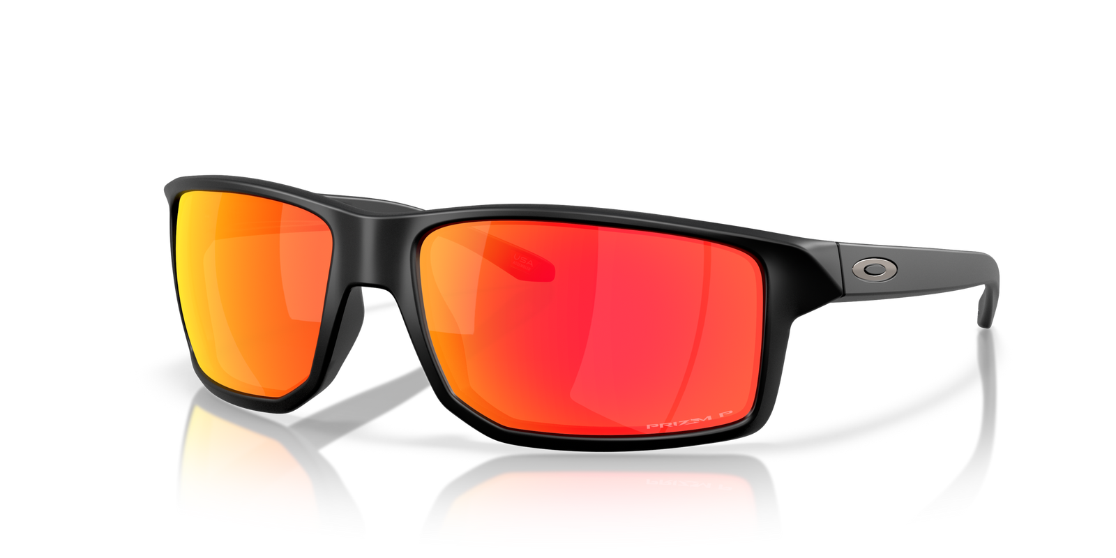 Gibston XL Matte Black - Prizm Ruby Polarized - Image 1