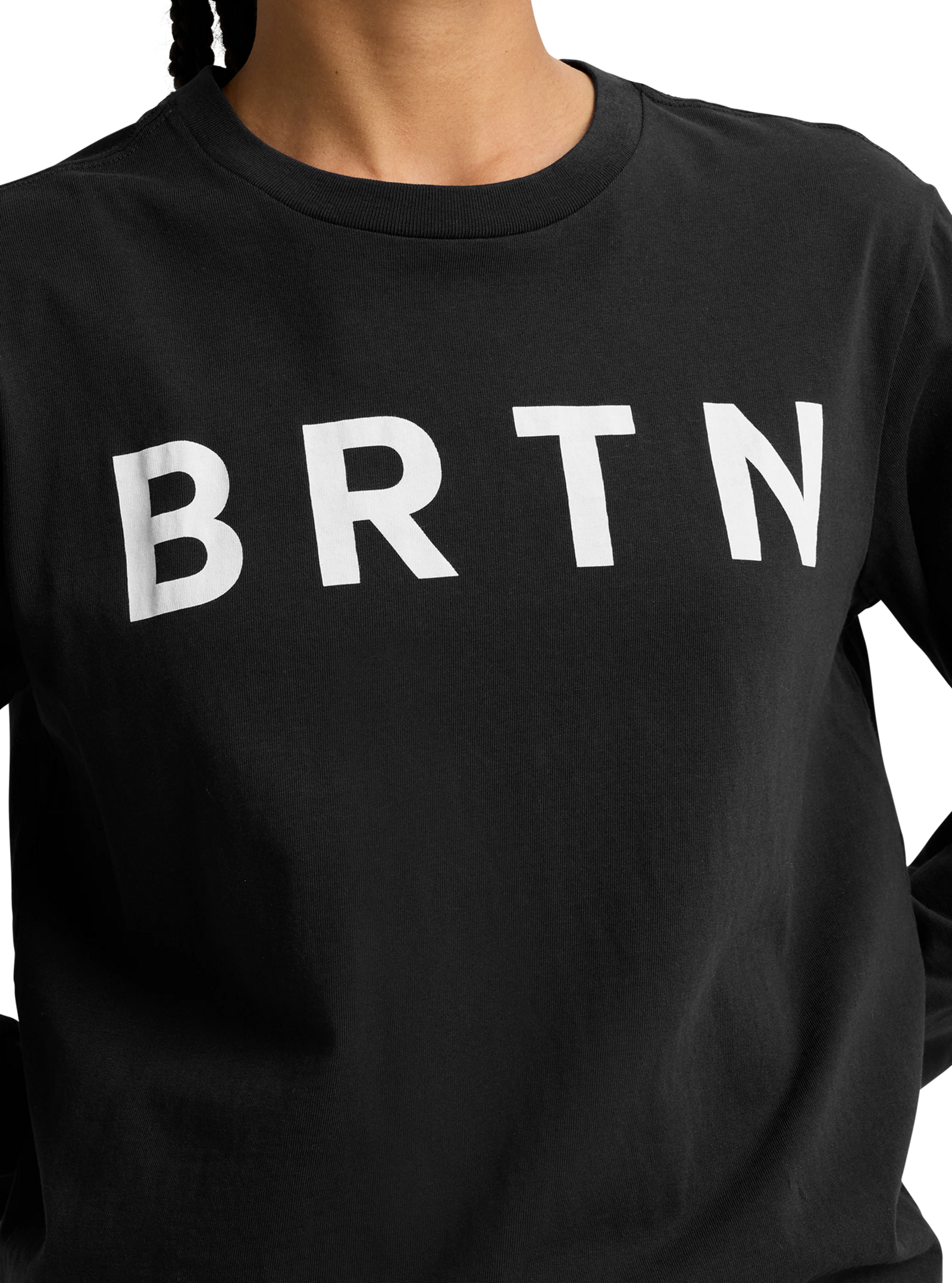 Brtn Long Sleeve T Shirt True Black - Image 9