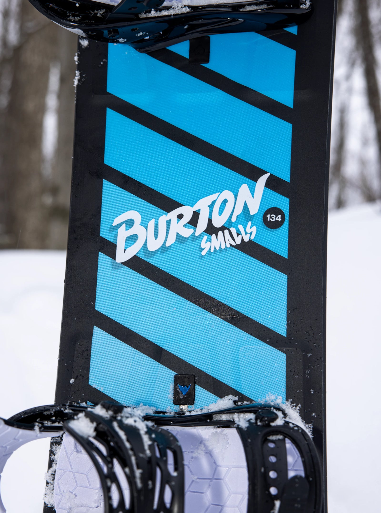 Kids Smalls Snowboard Blue - Image 4