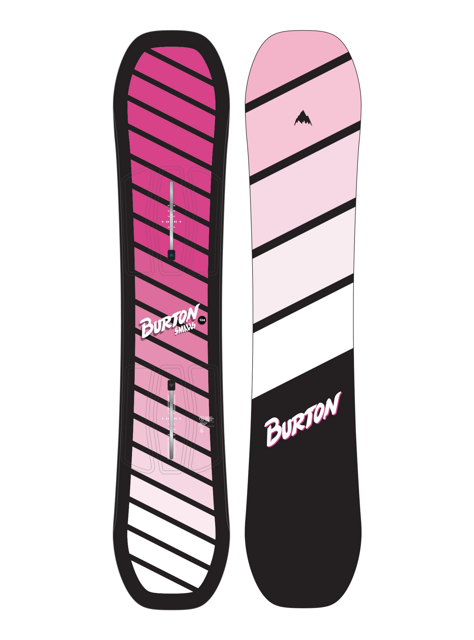 Kids Smalls Snowboard Pink - Image 1