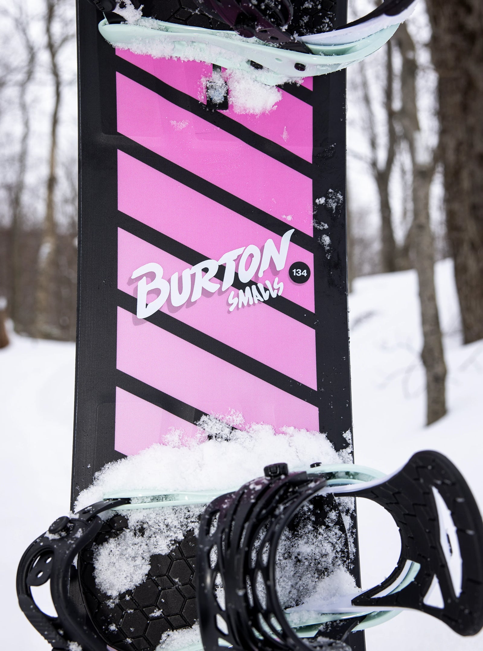 Kids Smalls Snowboard Pink - Image 6
