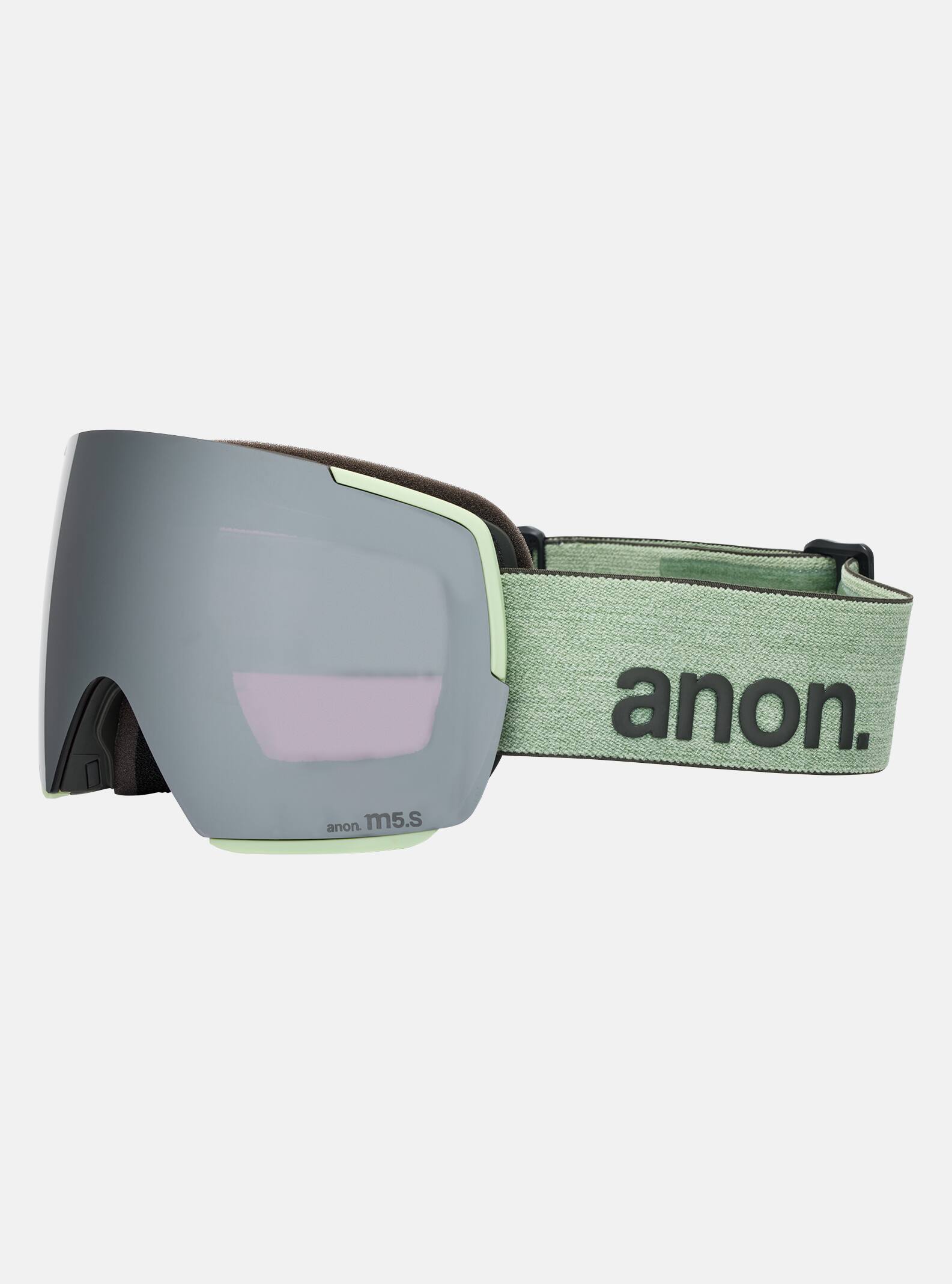 M5S Low Bridge Fit Snow Goggle + Bonus Lens + MFI Face Mask