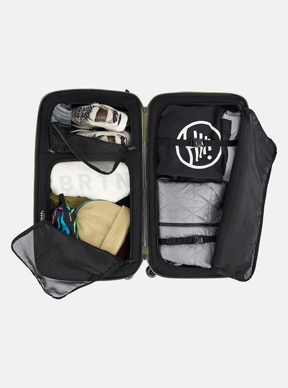 4 Wheel Double Deck 86L Travel Bag