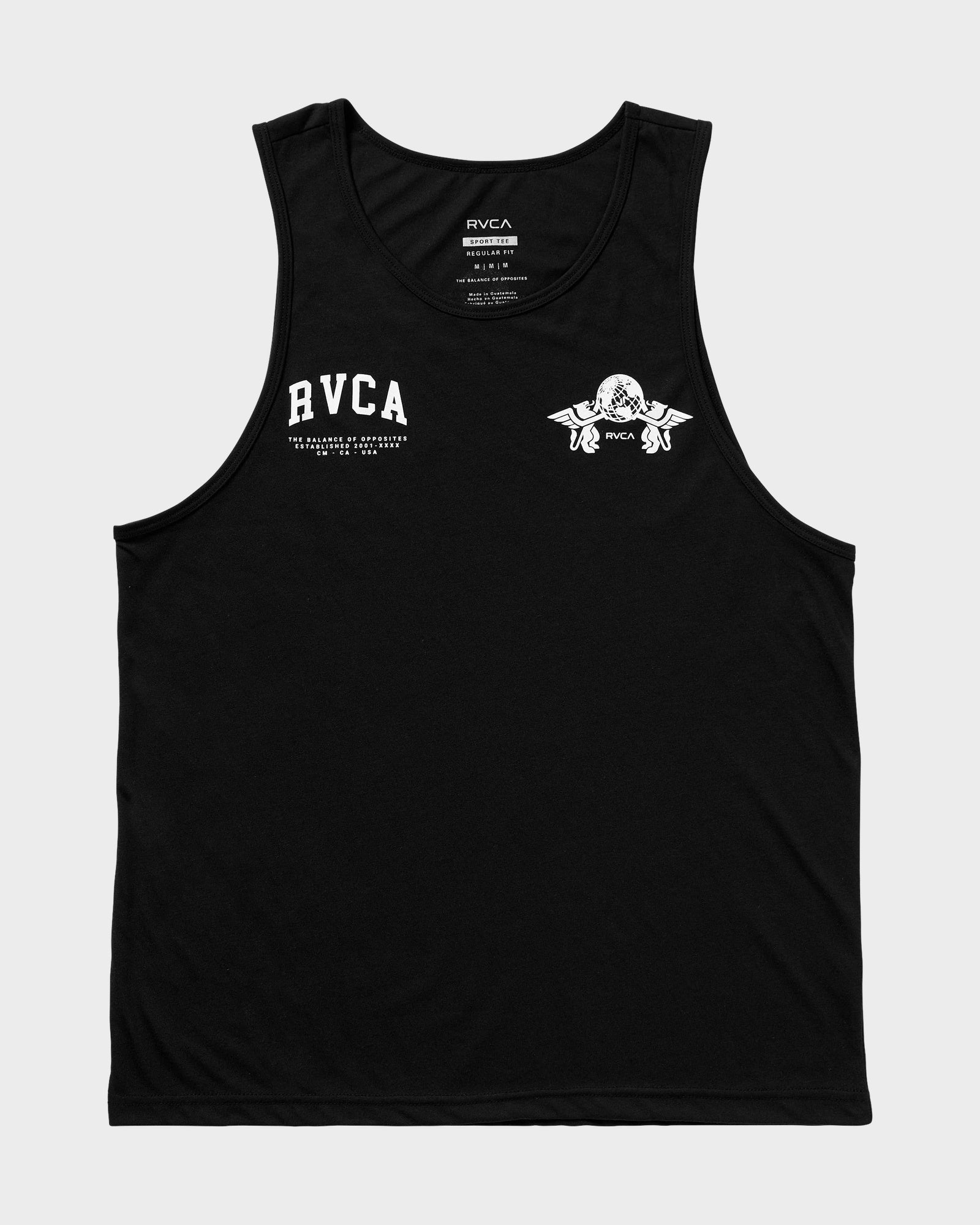 Mens Global Muscle Tee Black - Image 1