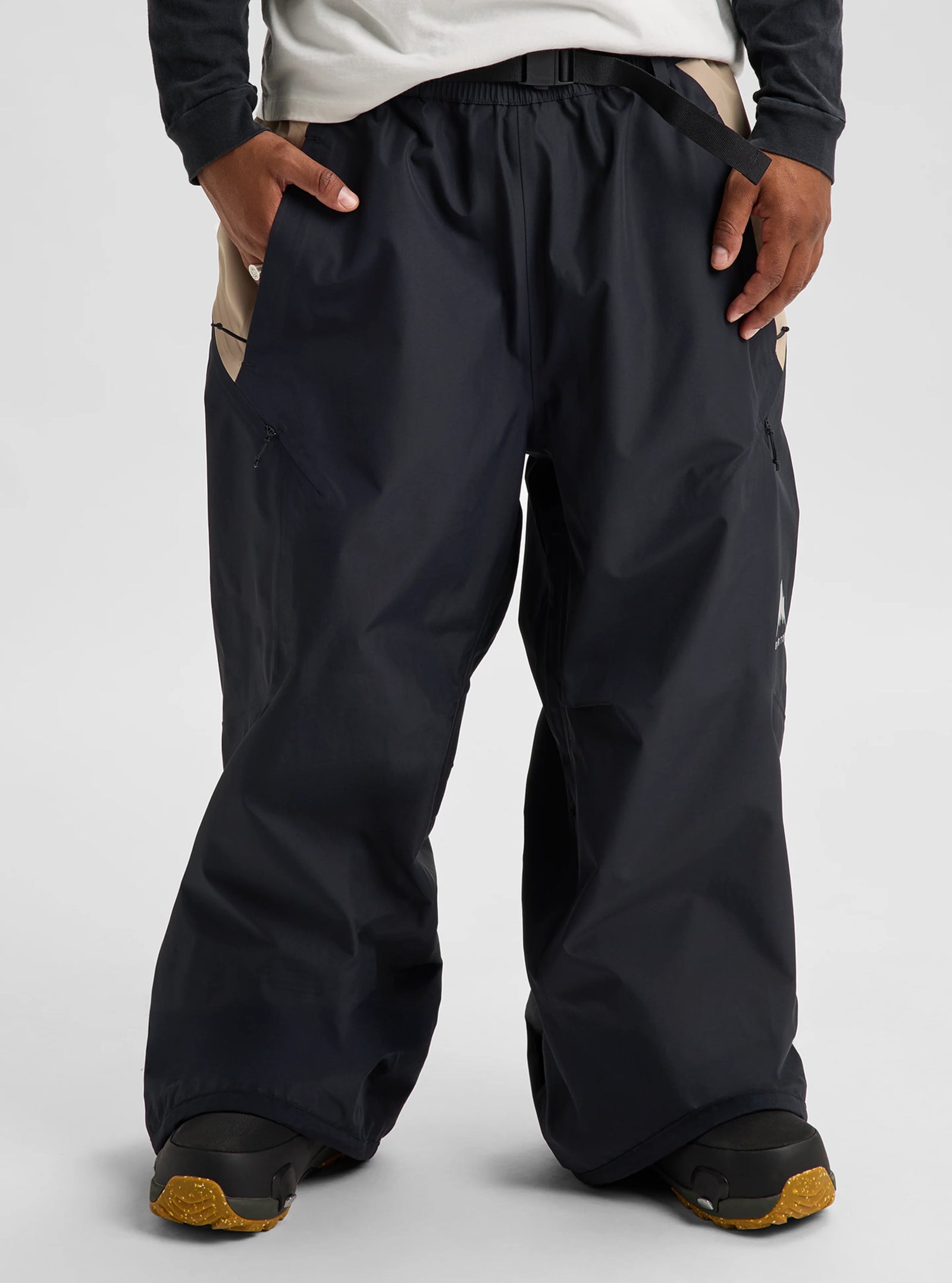 Futuretrust 3L Pants True Black / Summit Taupe - Image 14