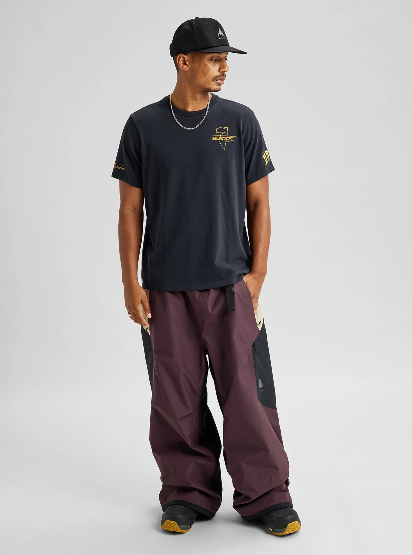 Futuretrust 3L Pants Bear Hug Brown / True Black / Summit Taupe - Image 9
