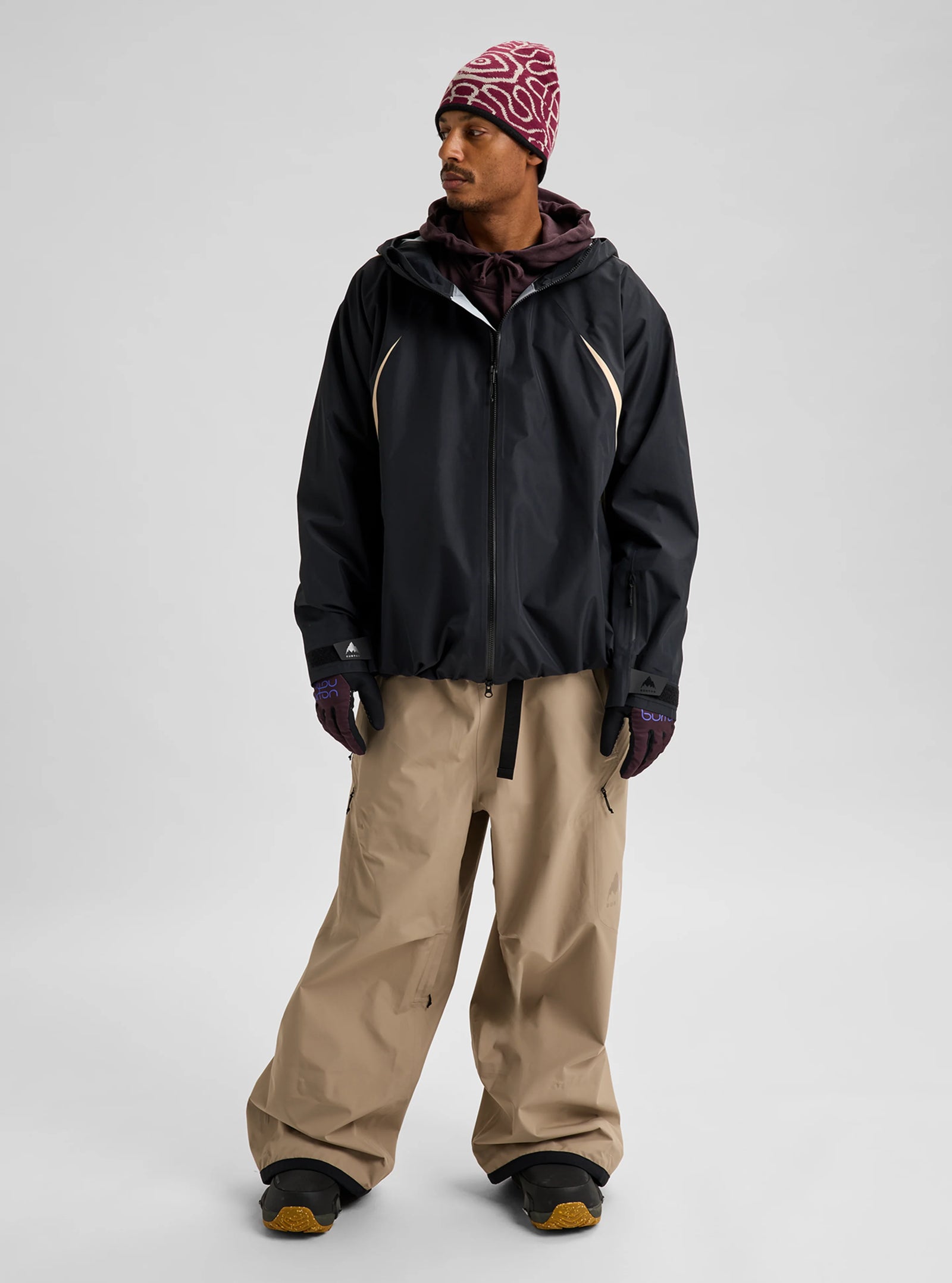 Futuretrust 3L Jacket True Black / Summit Taupe - Image 25