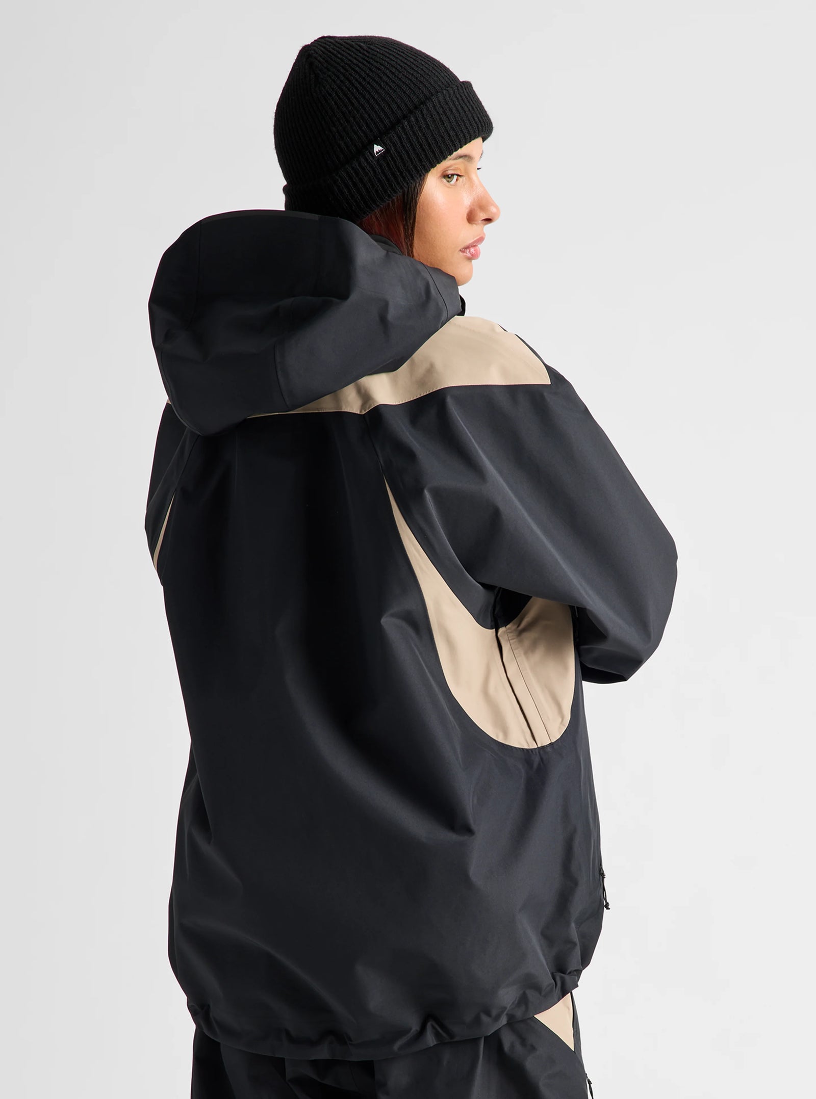 Futuretrust 3L Jacket True Black / Summit Taupe - Image 18