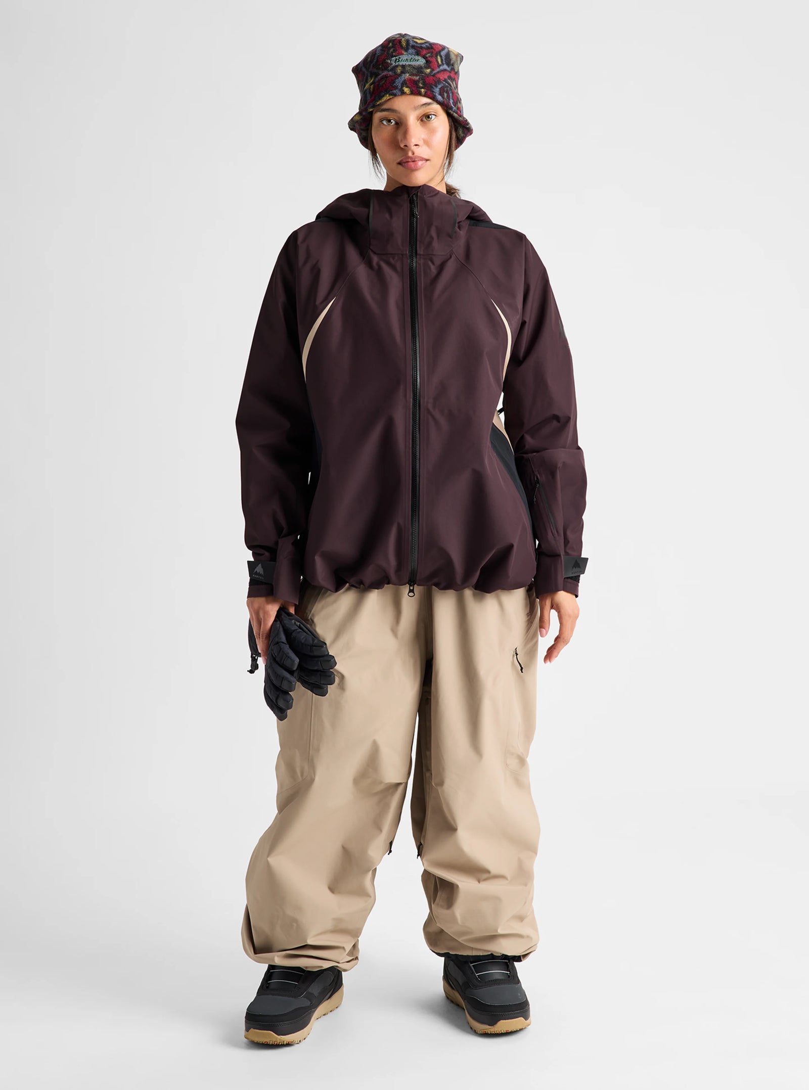 Futuretrust 3L Jacket Bear Hug Brown / True Black / Summit Taupe - Image 13