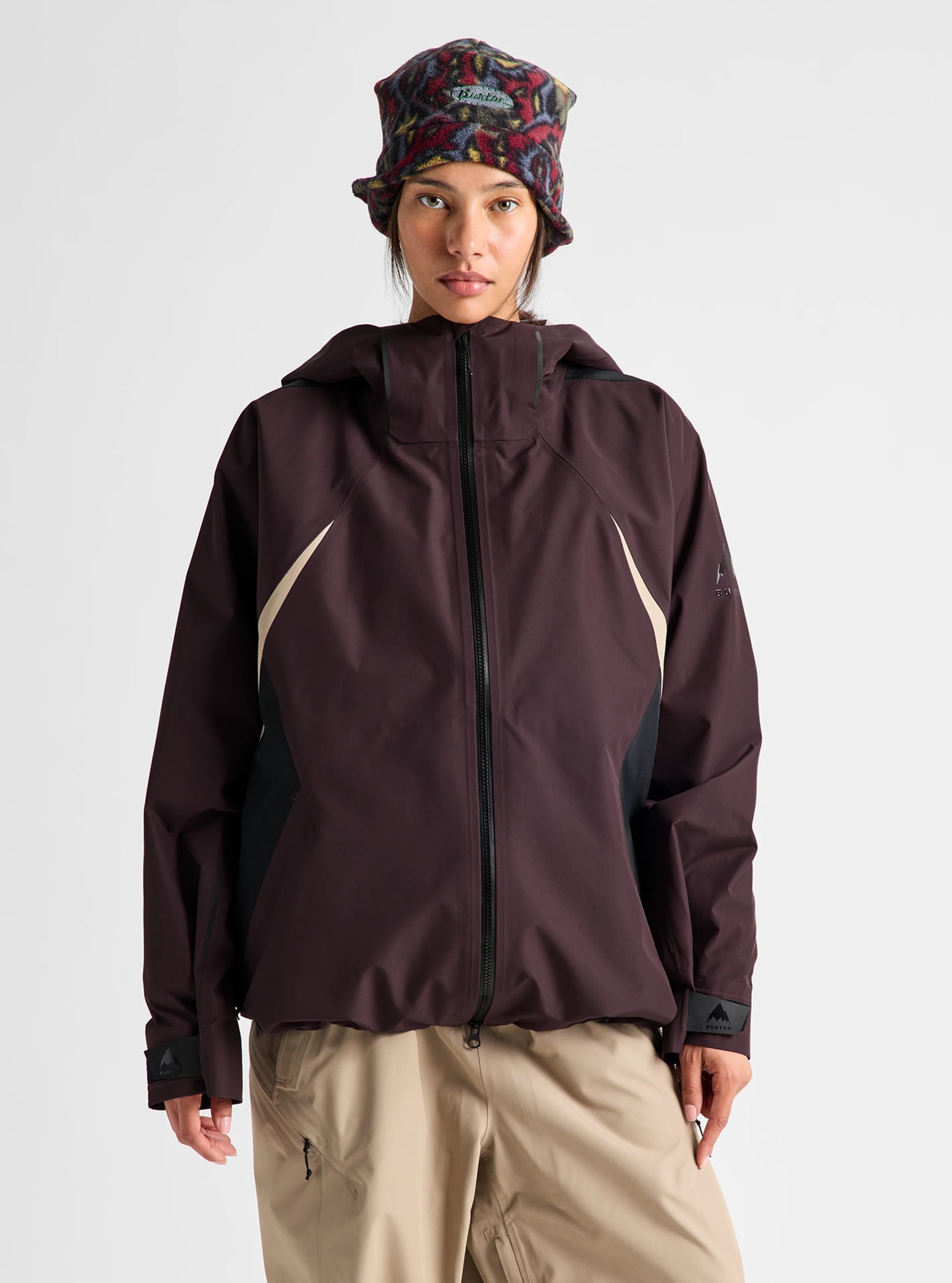 Futuretrust 3L Jacket Bear Hug Brown / True Black / Summit Taupe - Image 3