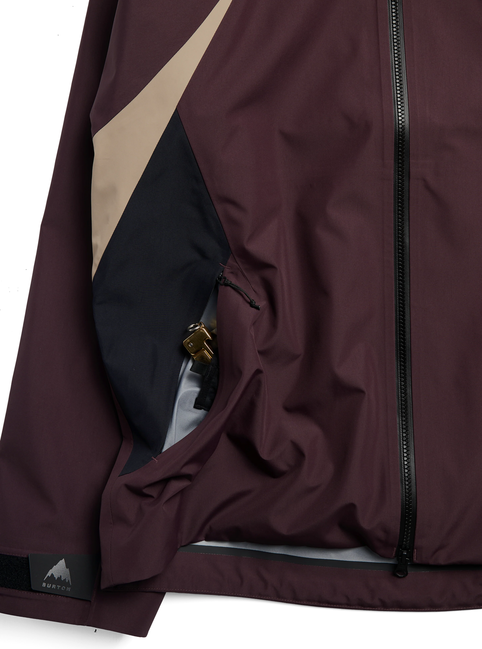 Futuretrust 3L Jacket Bear Hug Brown / True Black / Summit Taupe - Image 7