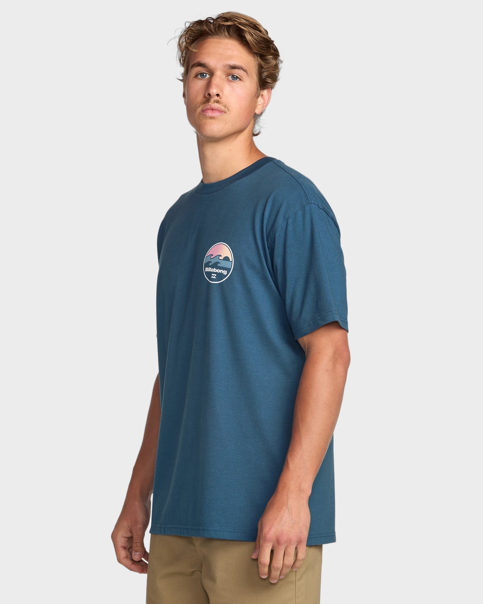 Mens Runner T Shirt Deep Blue - Image 3
