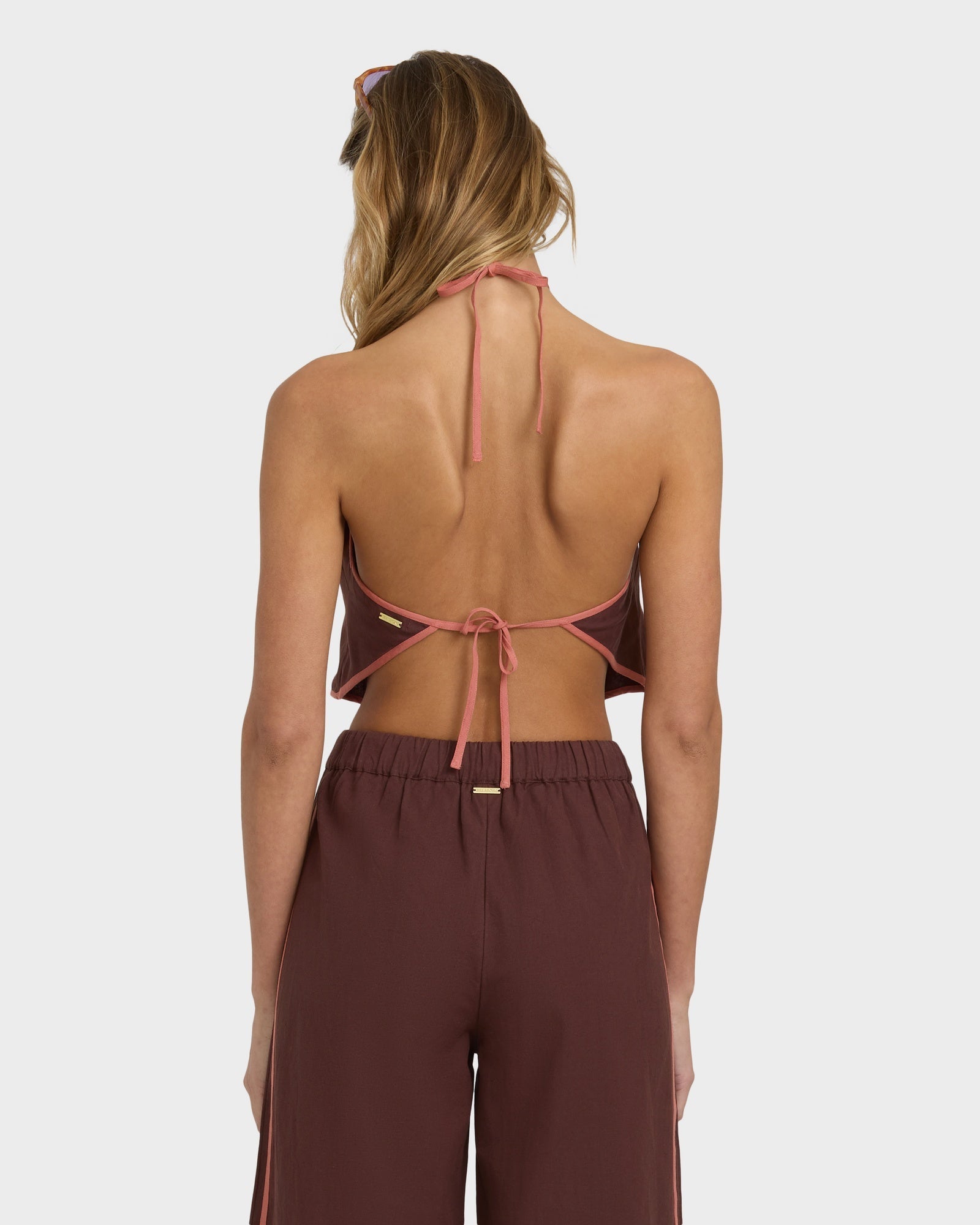 Womens Coastal Crush Halter Top
