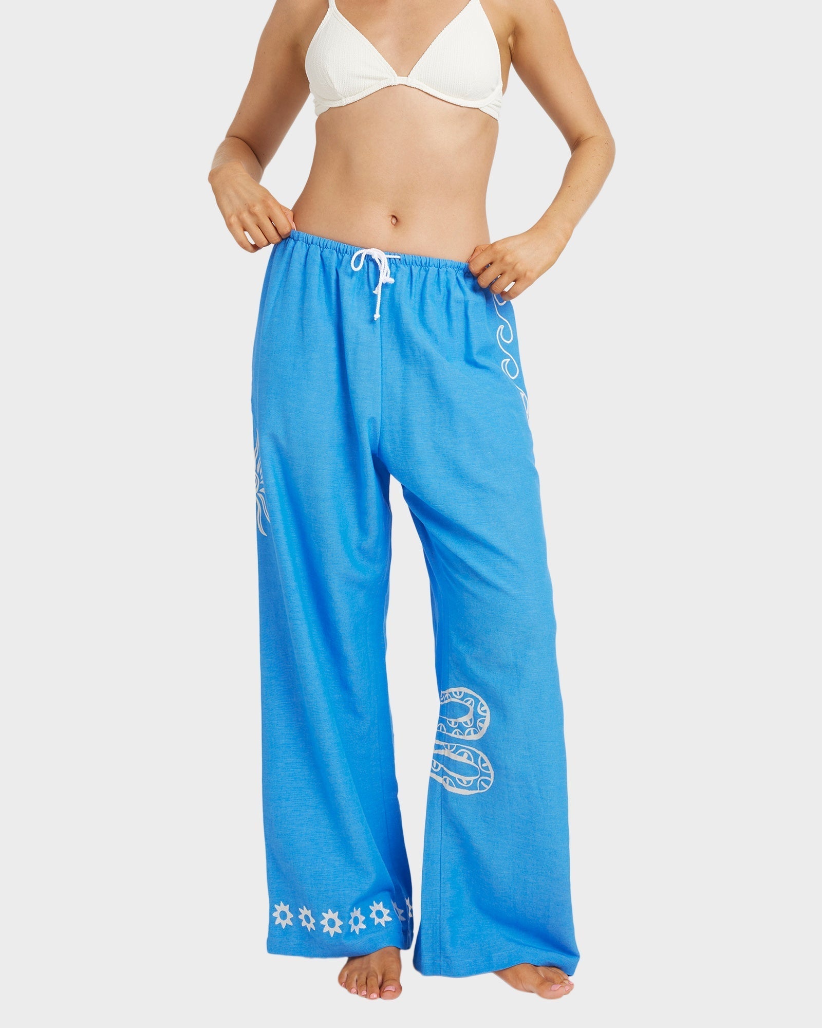 Womens Find Me Here Elastic Pants