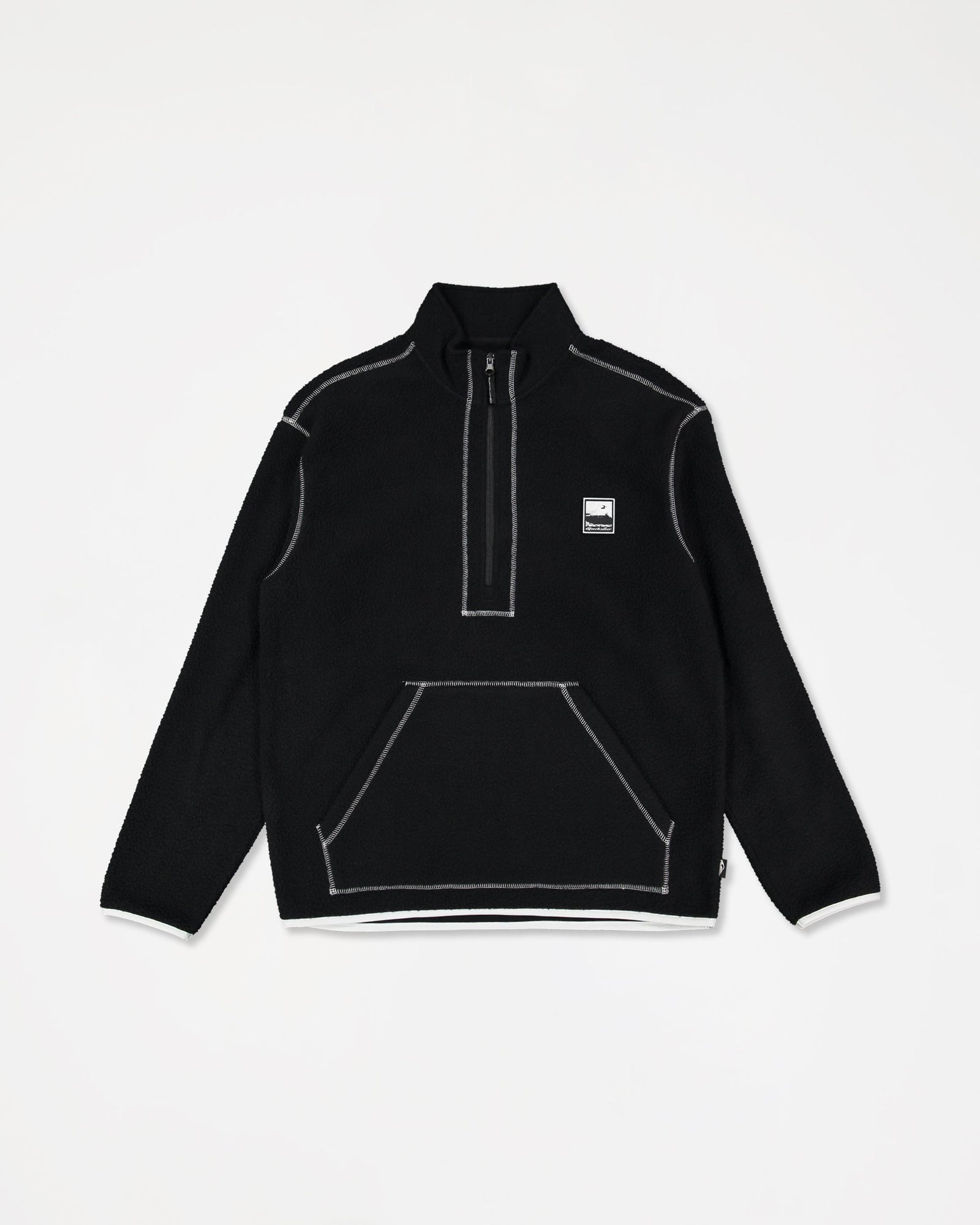 Mens Mercury Polar Sweater Black - Image 6