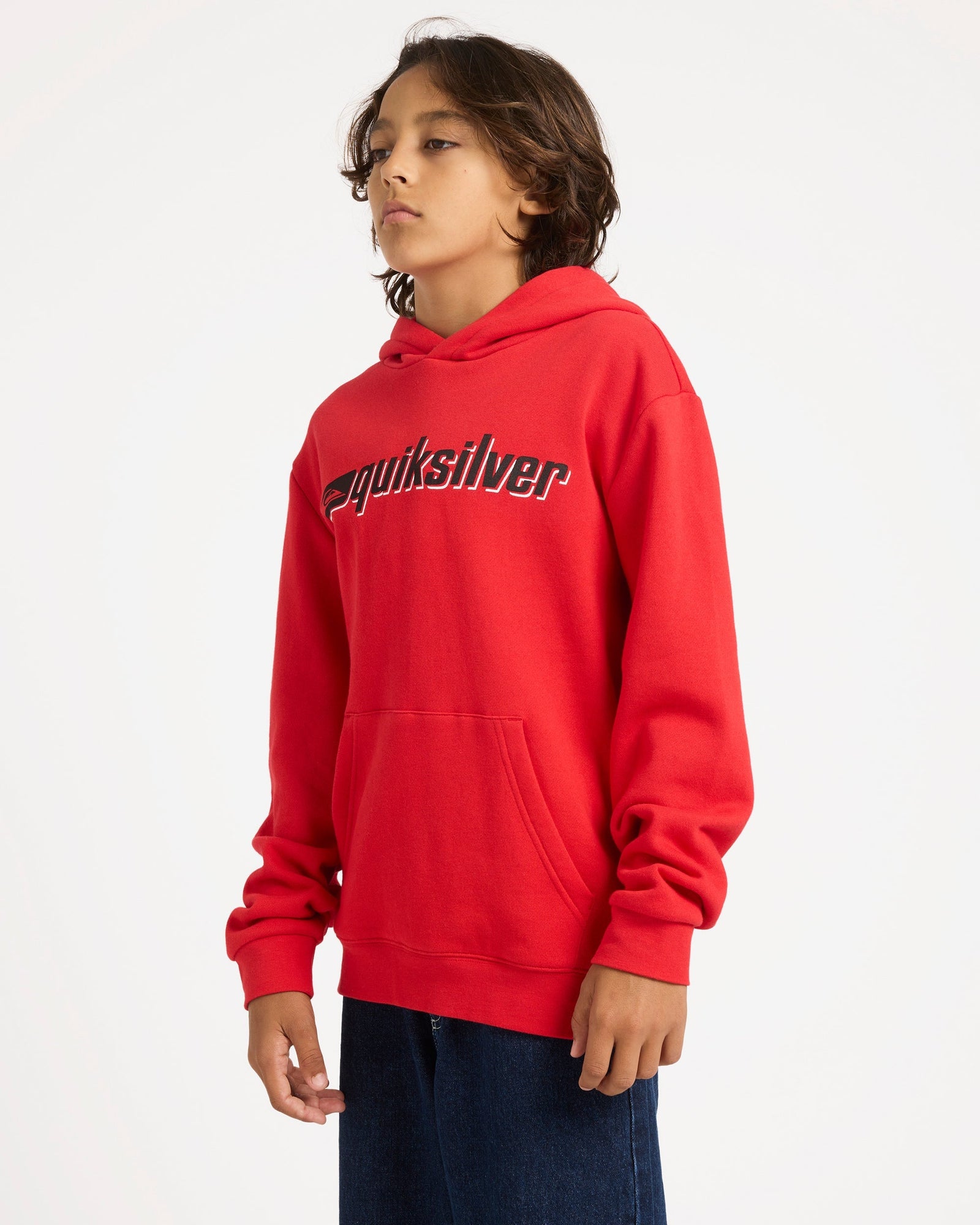 Kids Reflex Pullover Hooded Jumper Salsa - Image 3