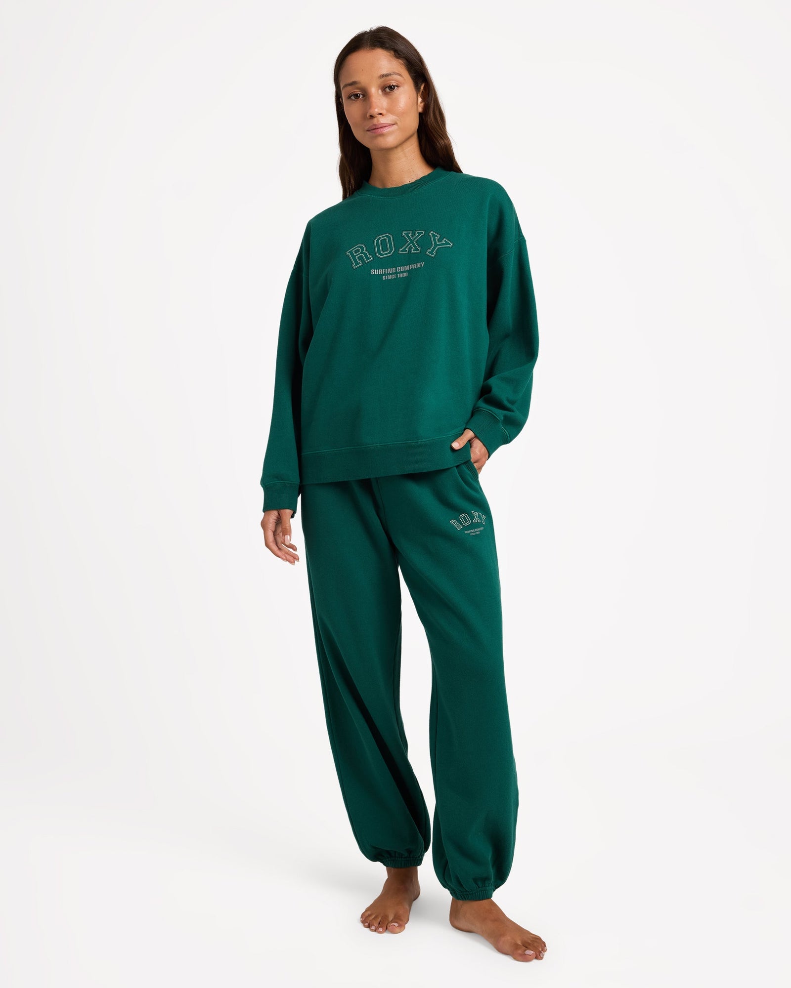 Womens Dreamy Days Sweater Forest - Image 10