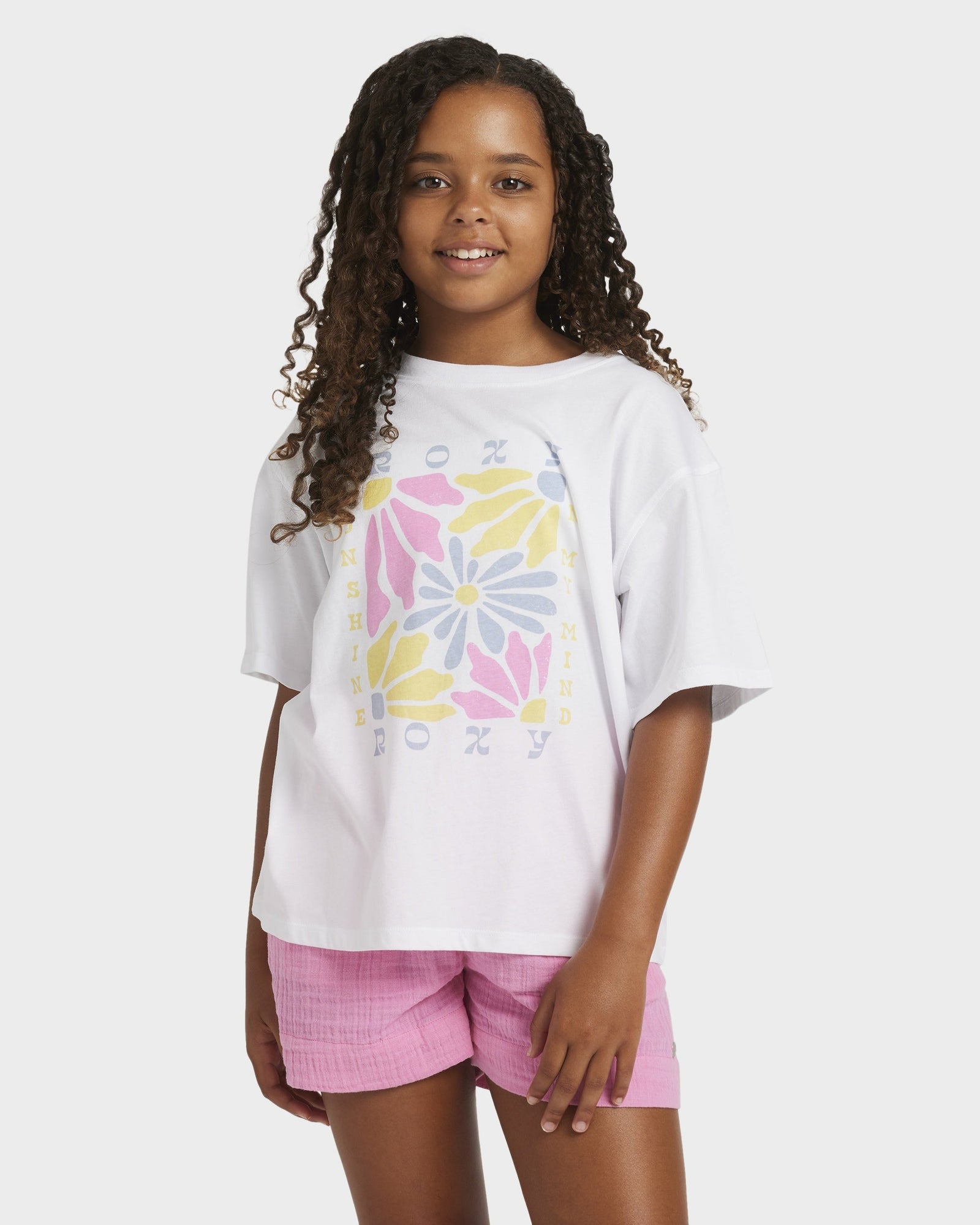 Kids Day Trippin T Shirt White - Image 1