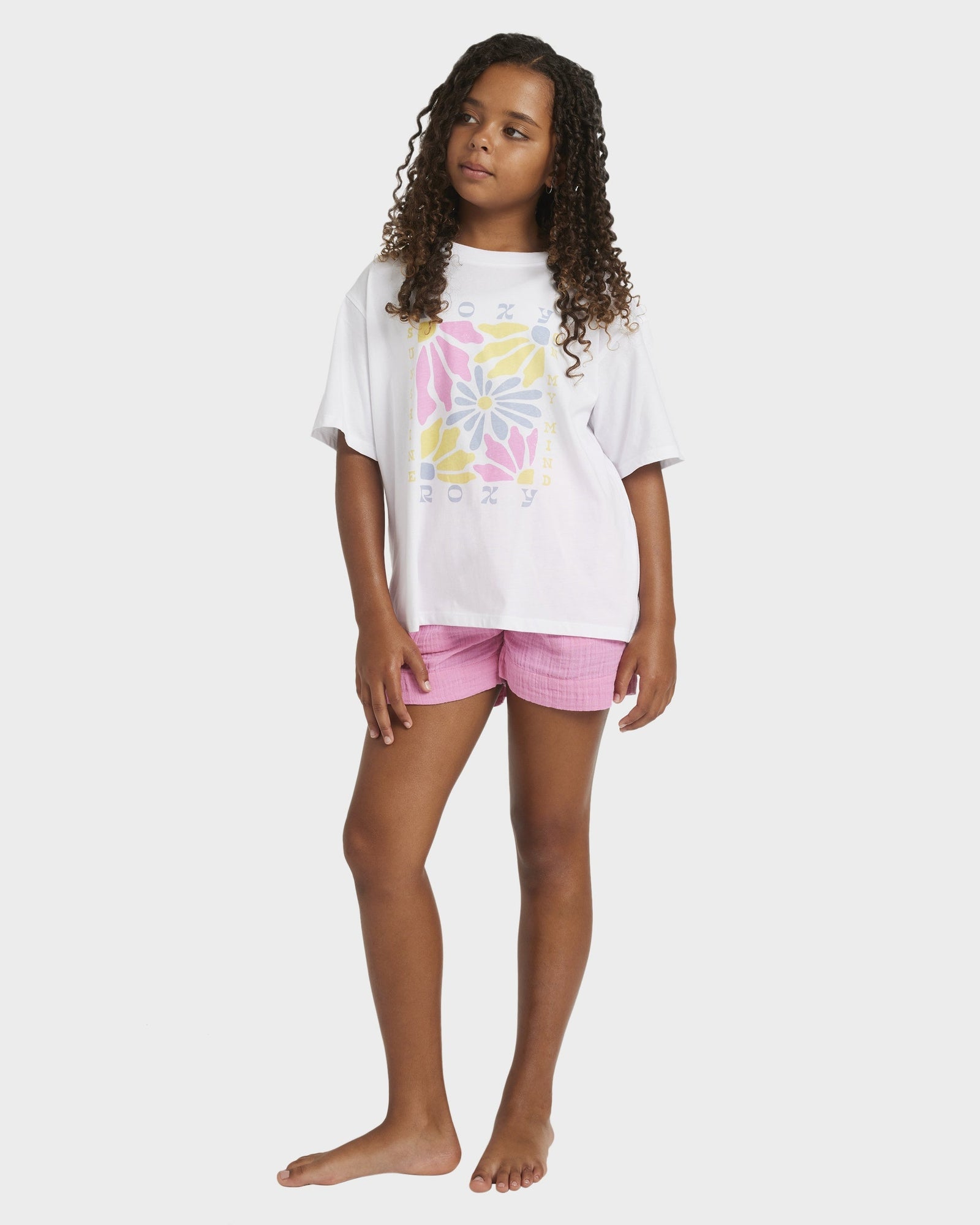 Kids Day Trippin T Shirt White - Image 5