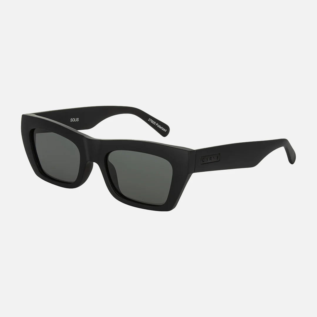 Solis Matt Black Frame Grey - Image 1