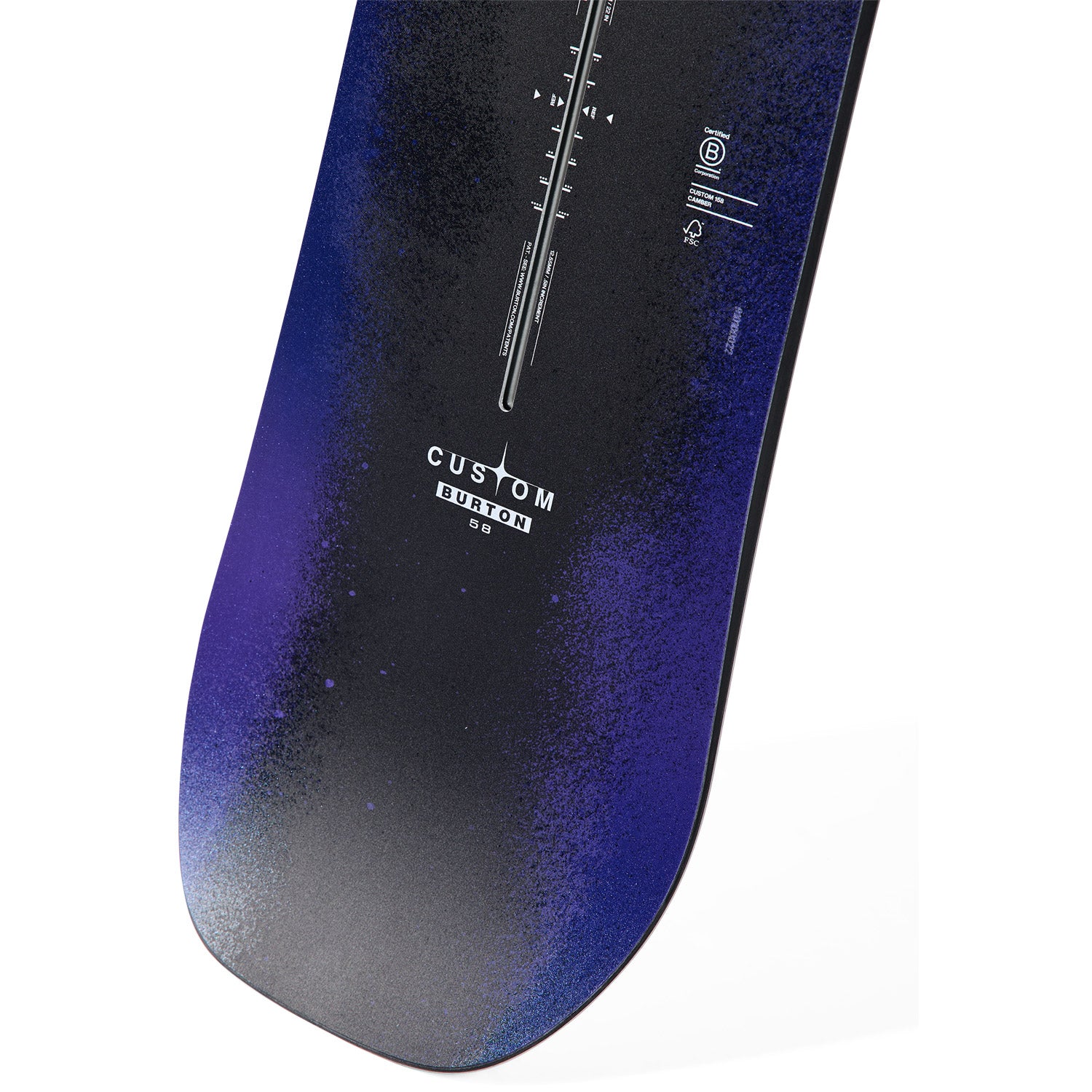 Custom Faded Camber Snowboard
