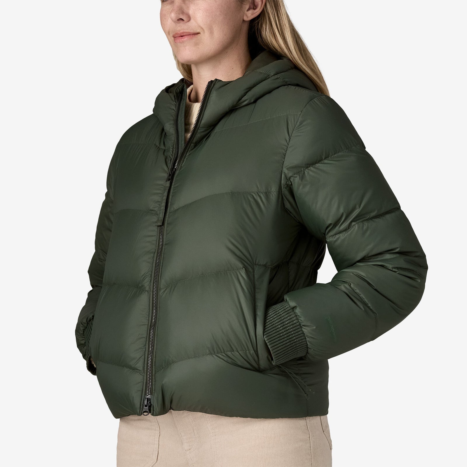 Womens Sindit Hoody Casual Jacket Black - Image 4