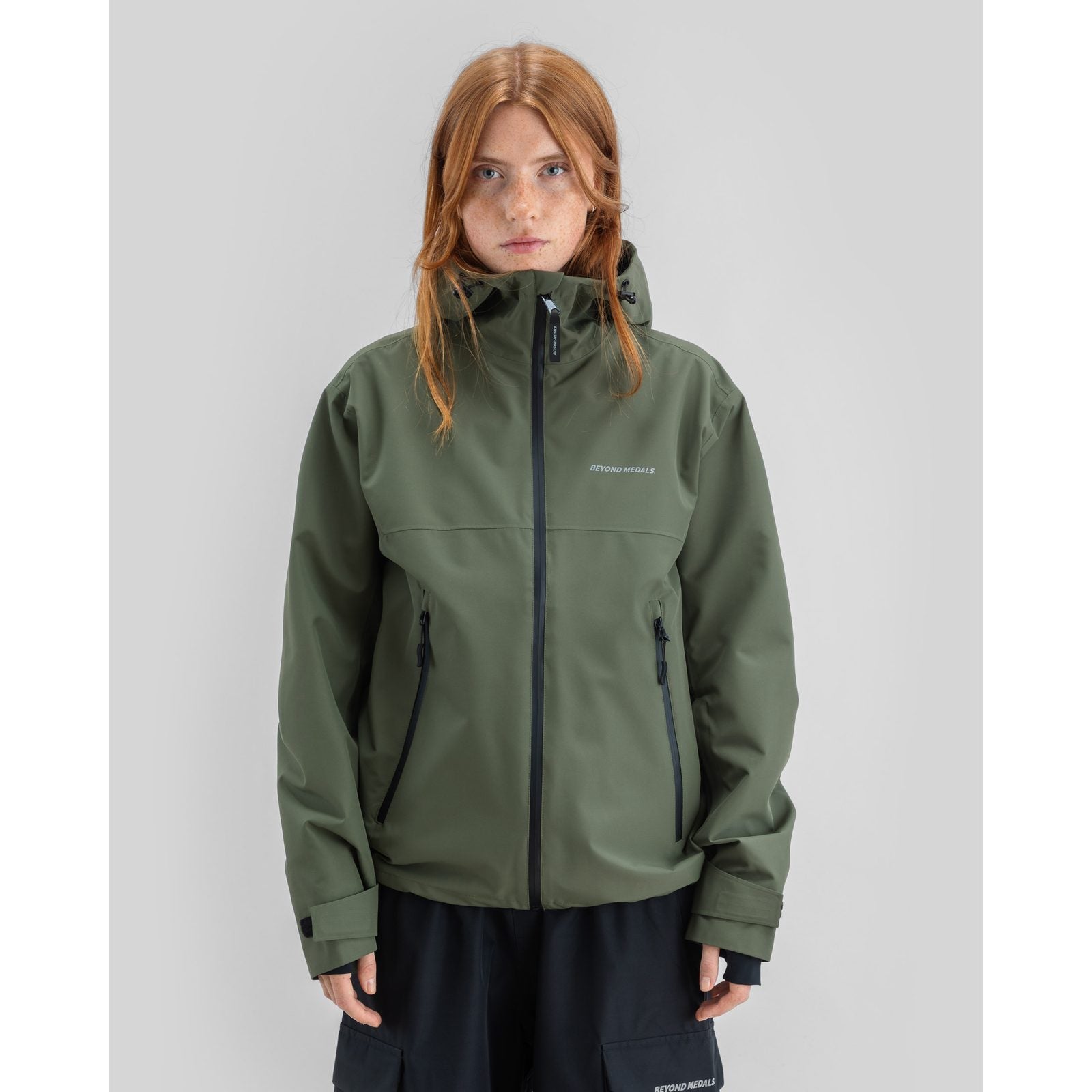 Park Snowboard Jacket 2L D.Green - Image 2