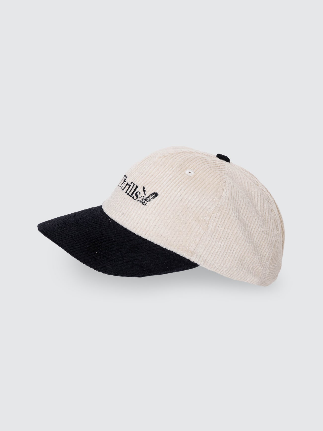 Thrills Union 5 Panel Cap - Birch - Black - Image 2