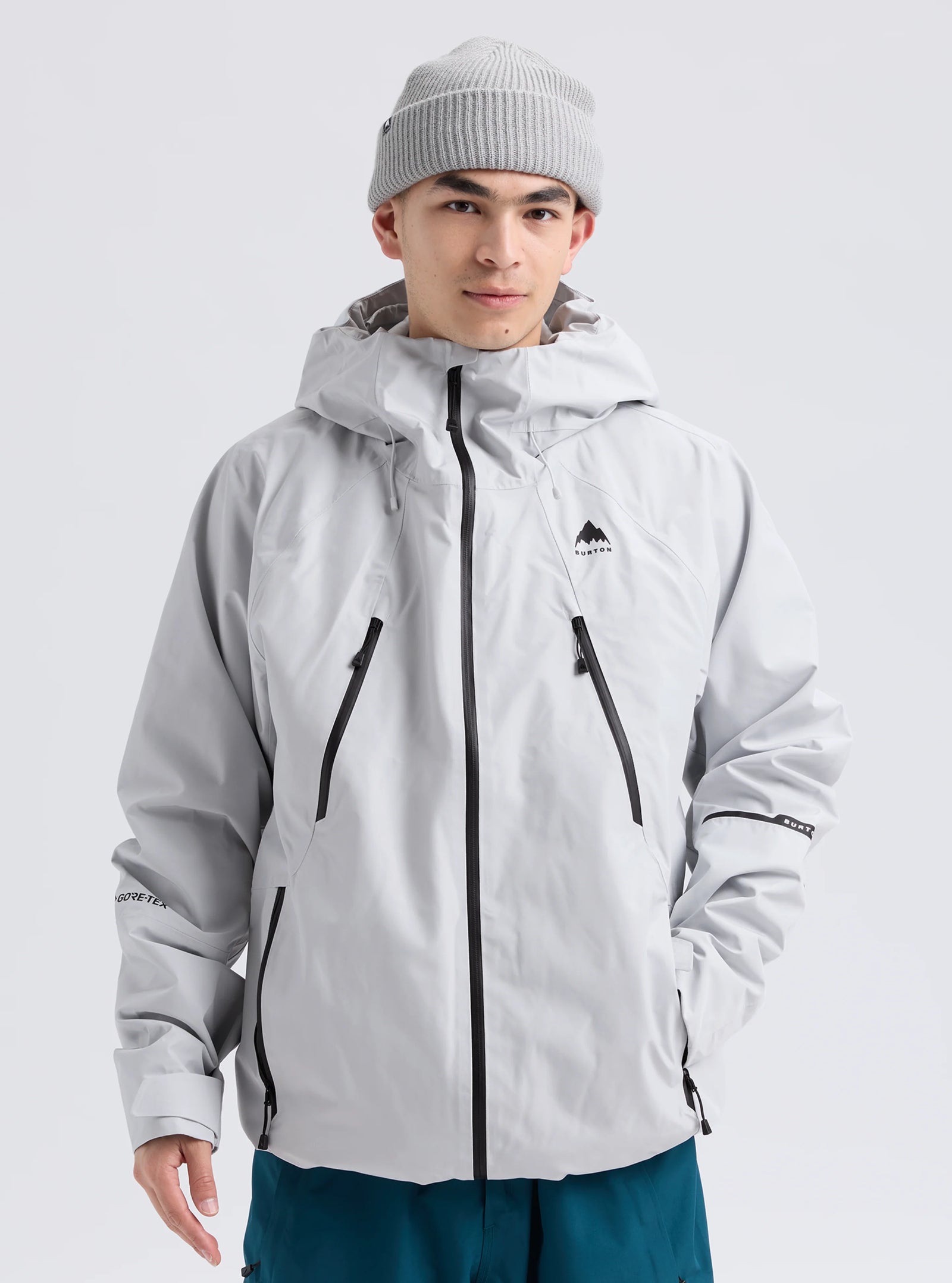Mens Reserve Gore-Tex 2L Jacket Gray Cloud - Image 2