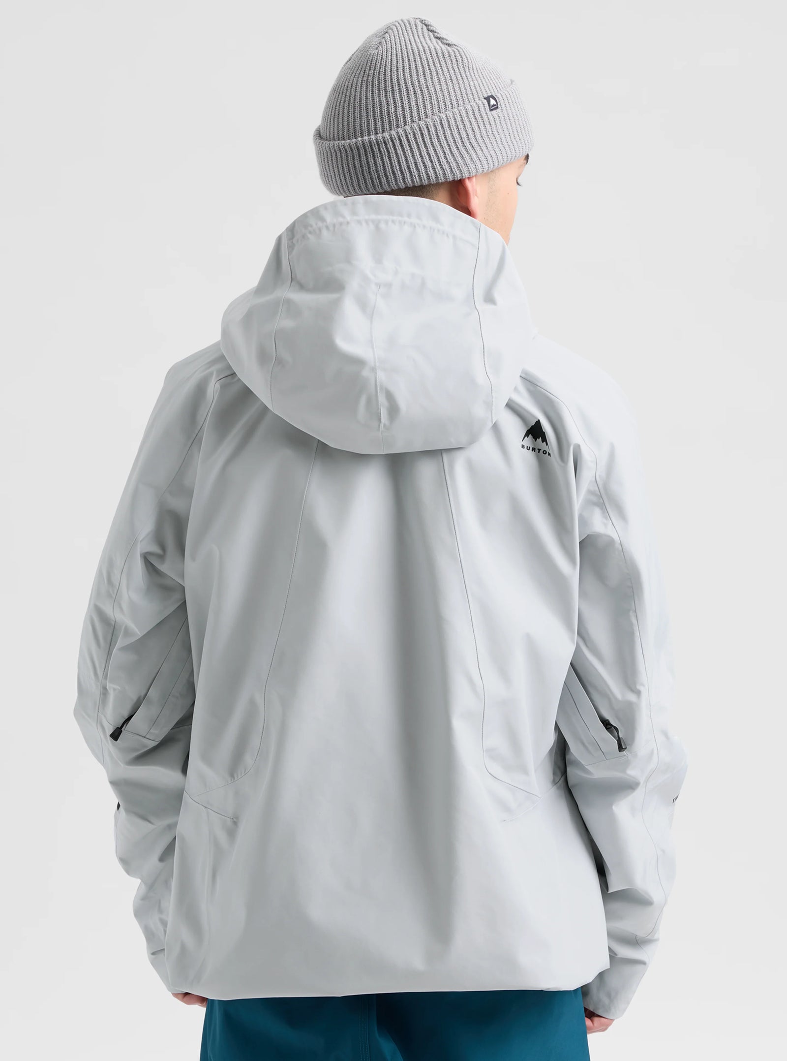 Mens Reserve Gore-Tex 2L Jacket Gray Cloud - Image 3